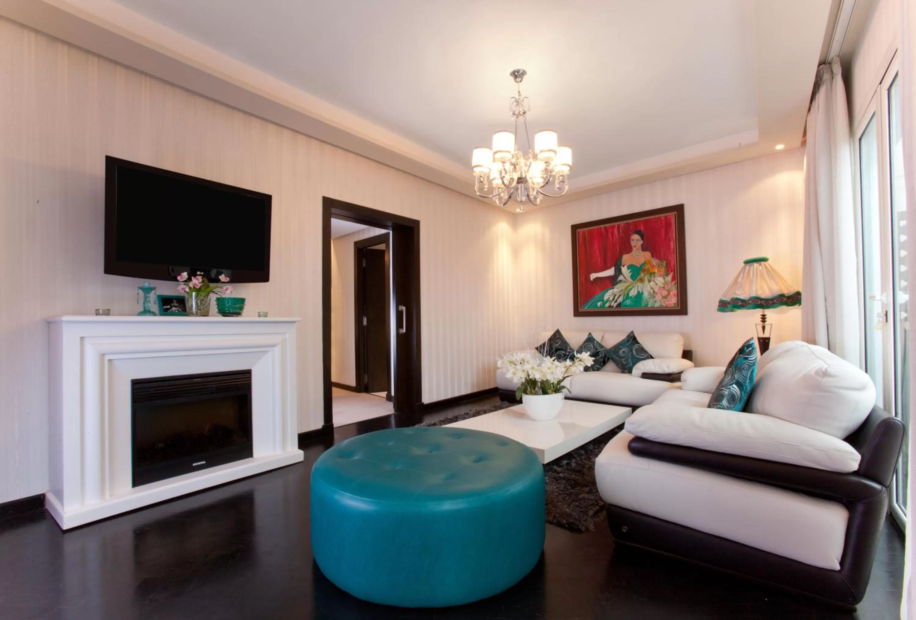 Living room in Art Palace Suites & Spa