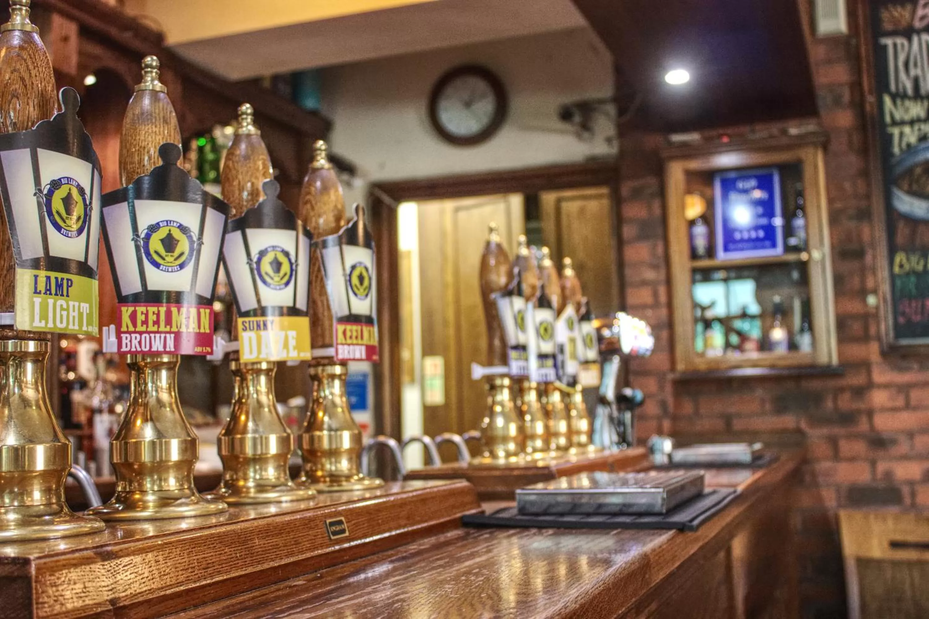 Lounge or bar in The Keelman and Big Lamp Brewery