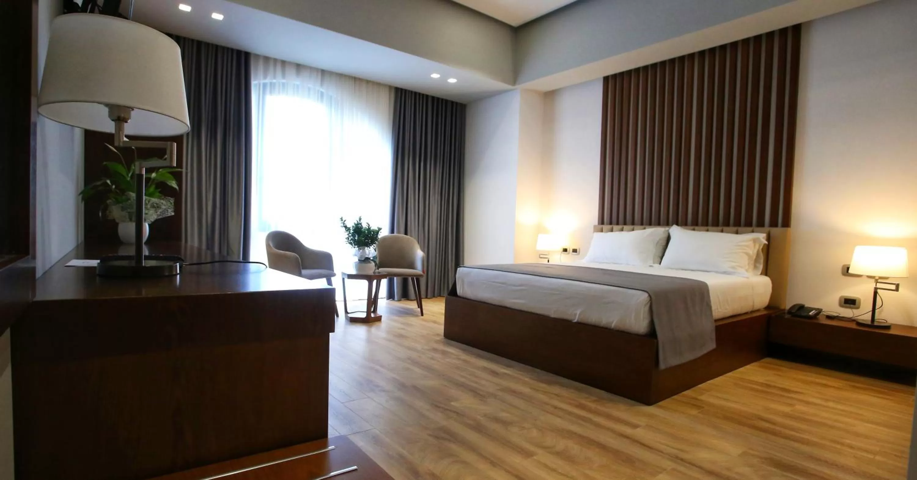 Photo of the whole room, Bed in Portik Hotel