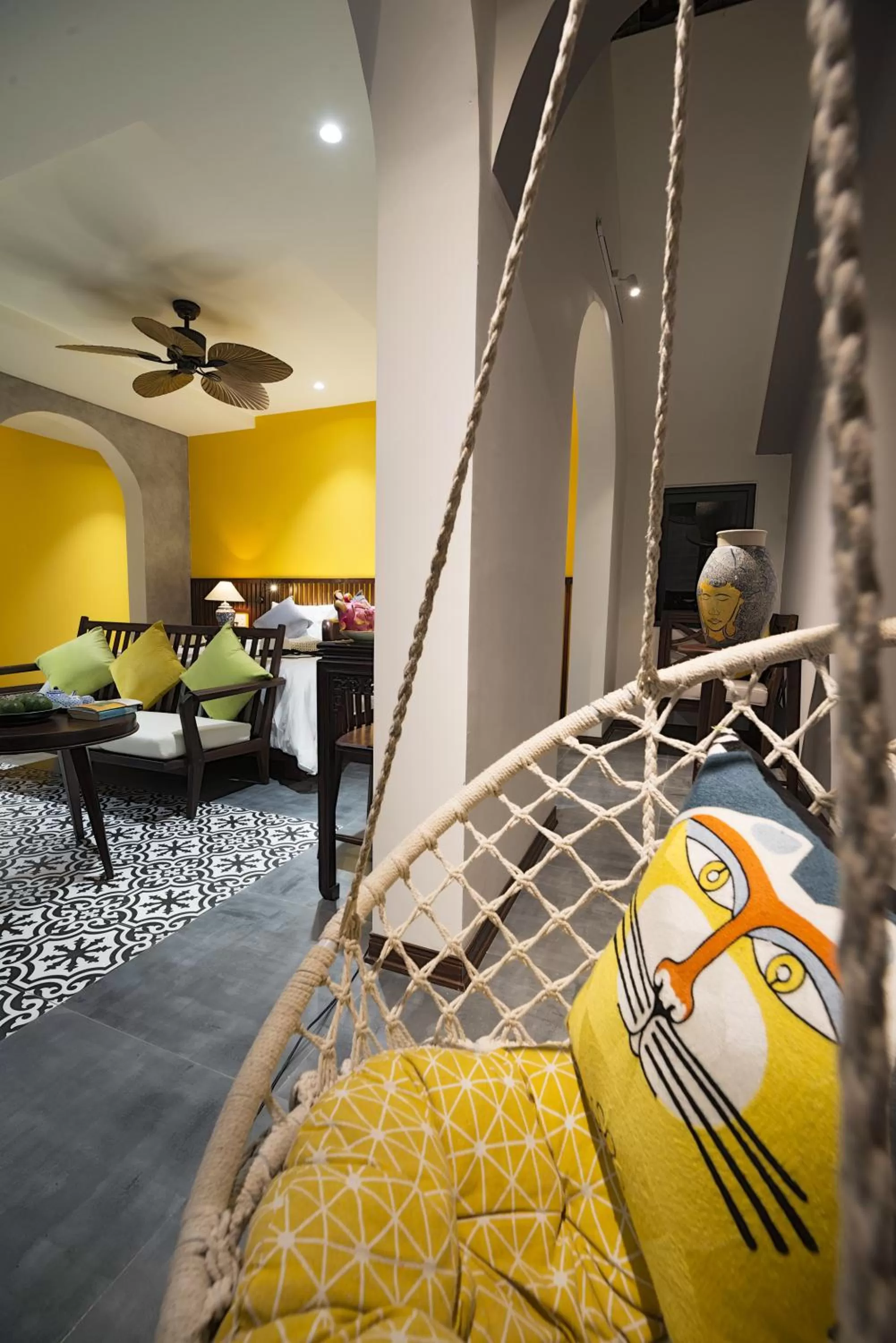 Living room, Bed in G Boutique Retreat Hoi An