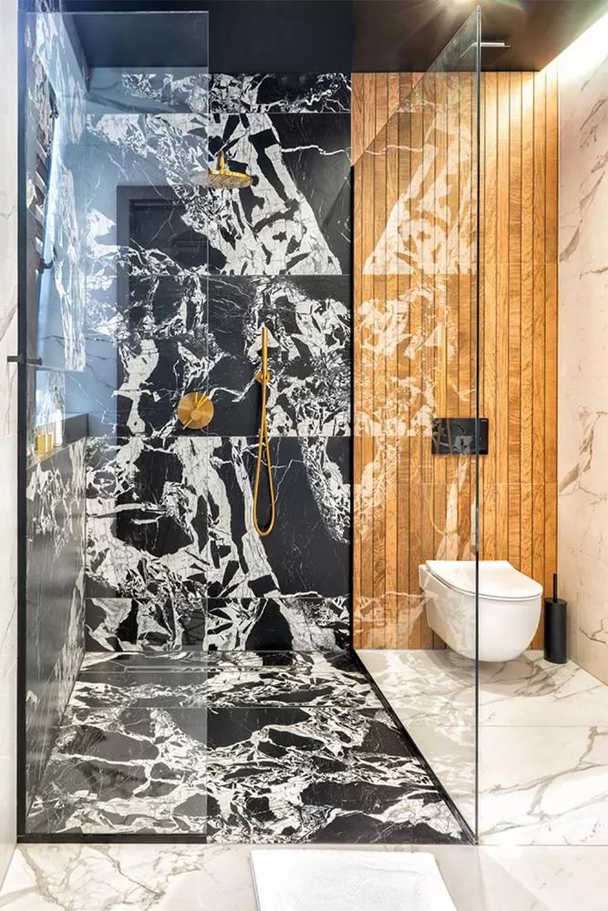 Shower in Hotel Pogoria Residence