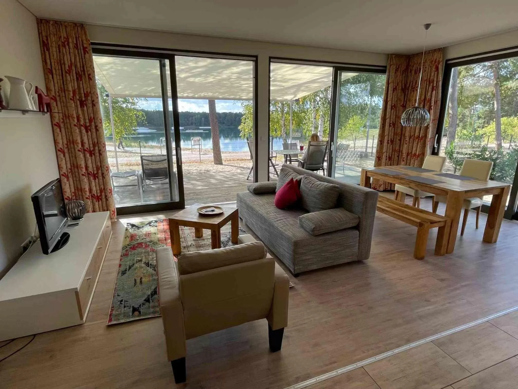 Living room in Bernsteinsee Hotel&Ferien