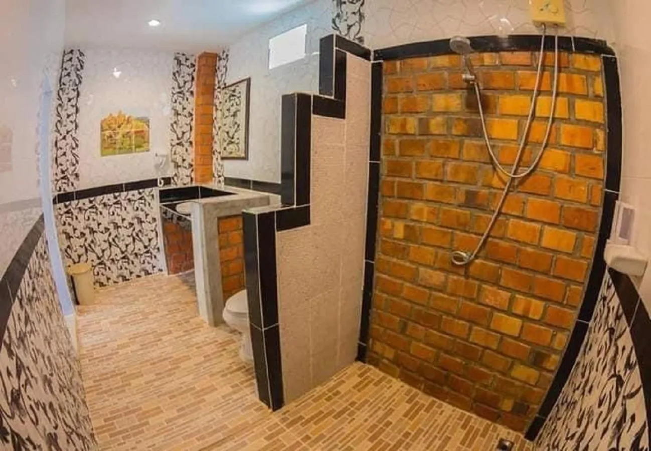 Bathroom in Lanta New Beach Bungalows - SHA Plus