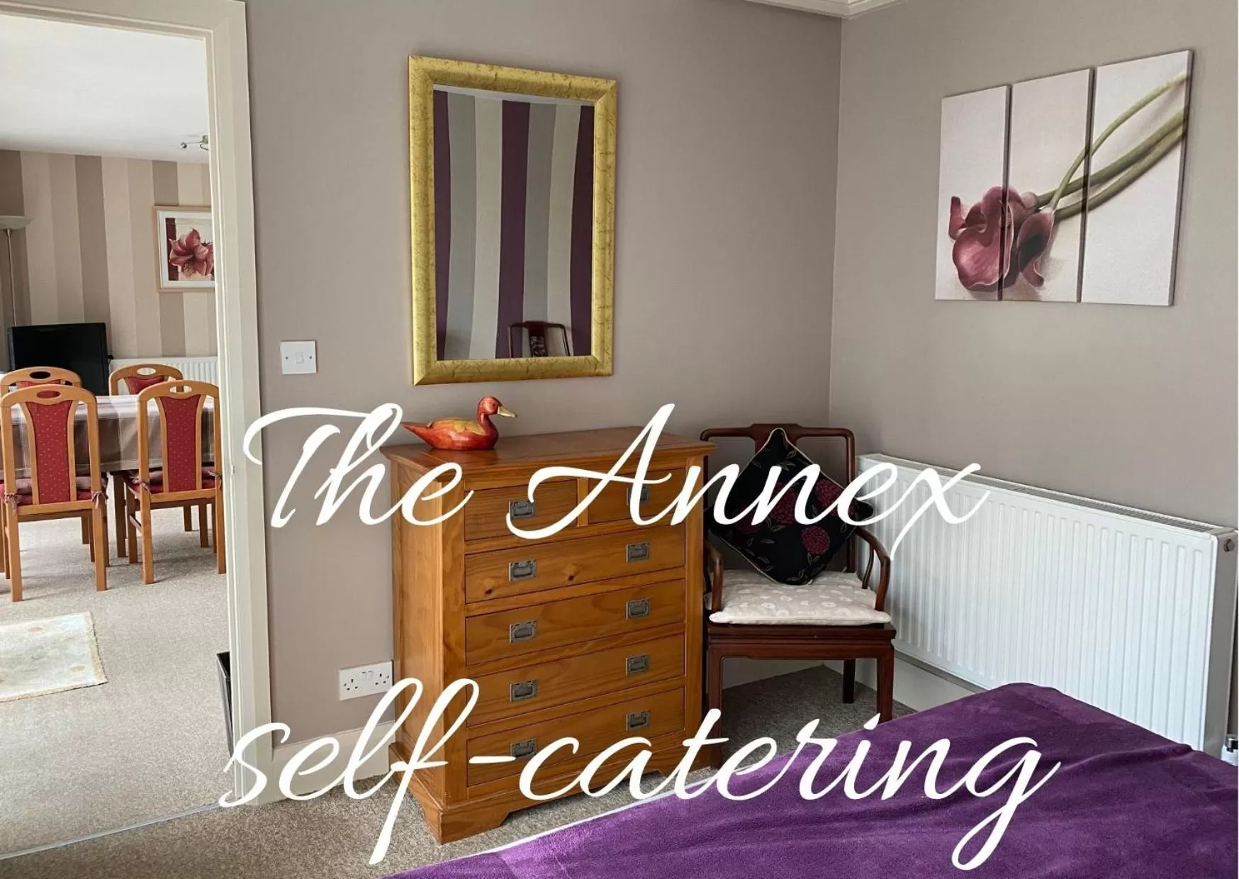 Patio in Orchard Side Bed and Breakfast