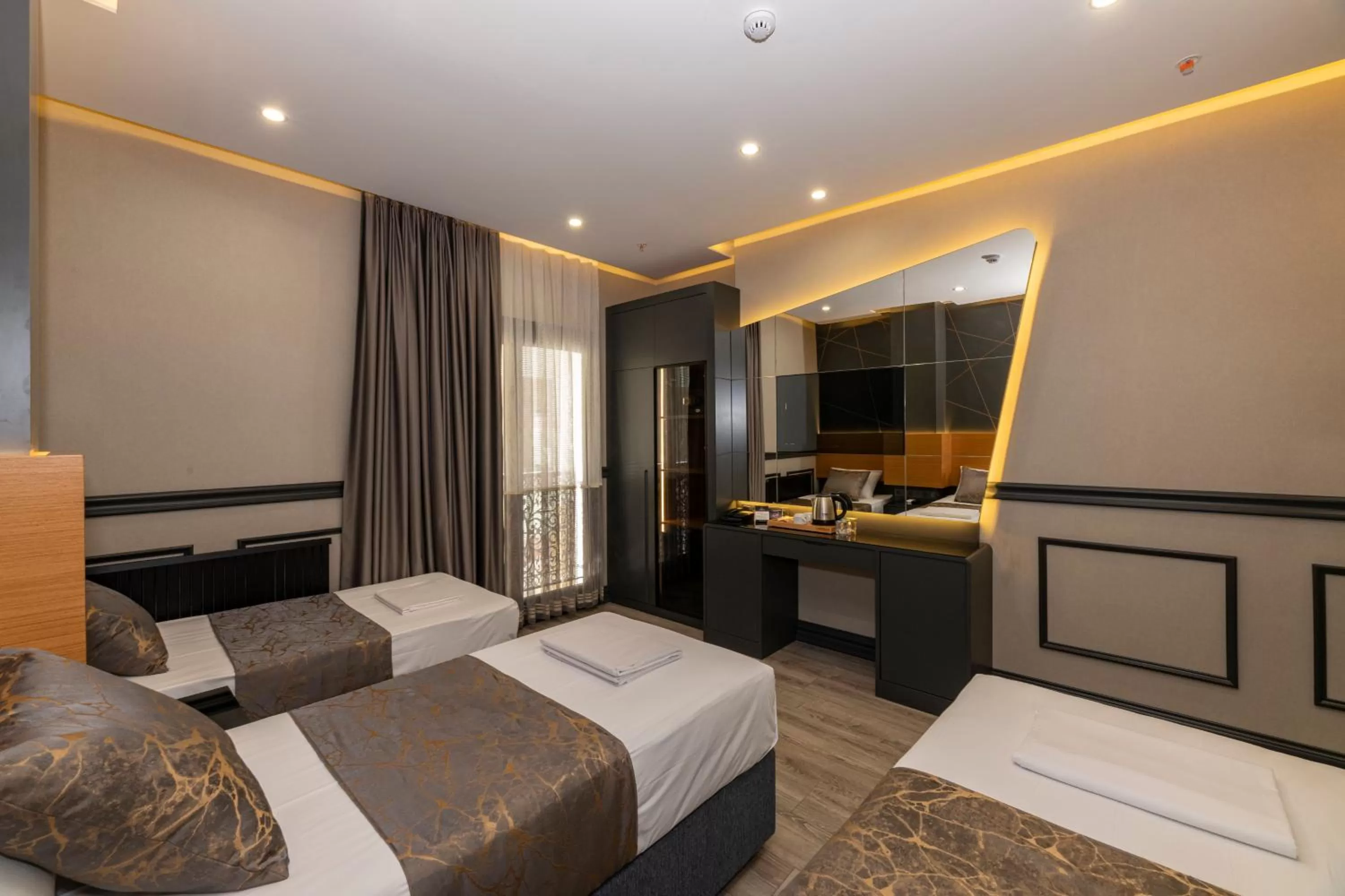 Photo of the whole room, Bed in Confores Hotel