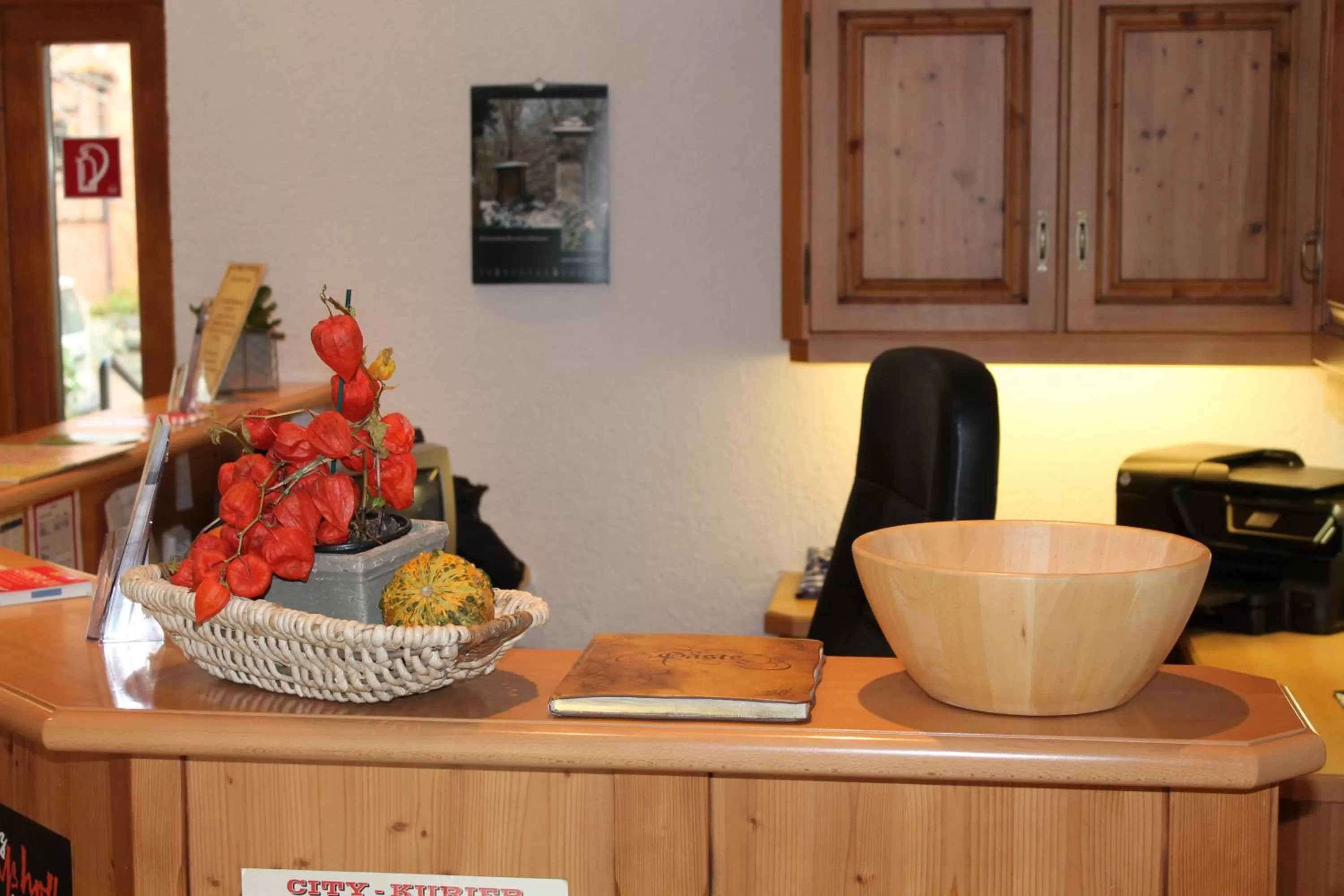 Lobby or reception in Hotel zum Brauhaus