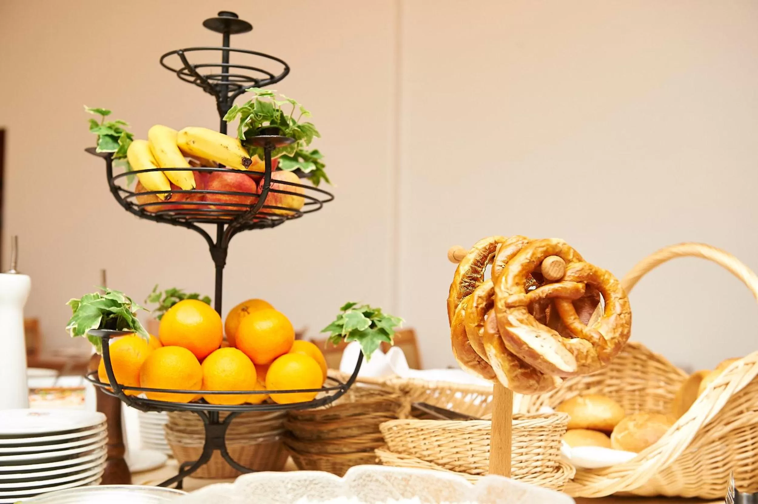 Buffet breakfast in Vegan Hotel und Restaurants Nicolay 1881