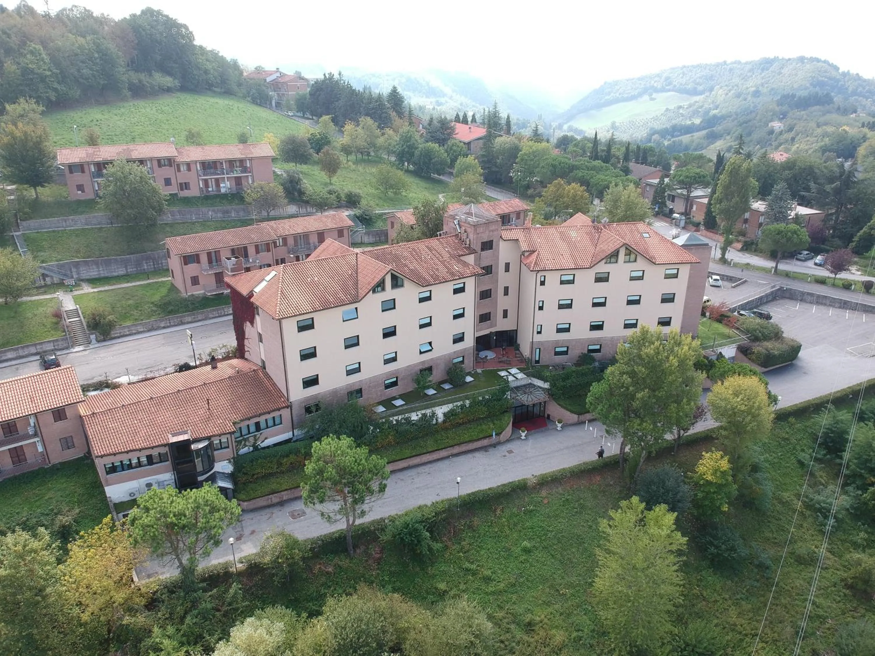 Property building in Hotel Mamiani & Relaxing Spa Urbino