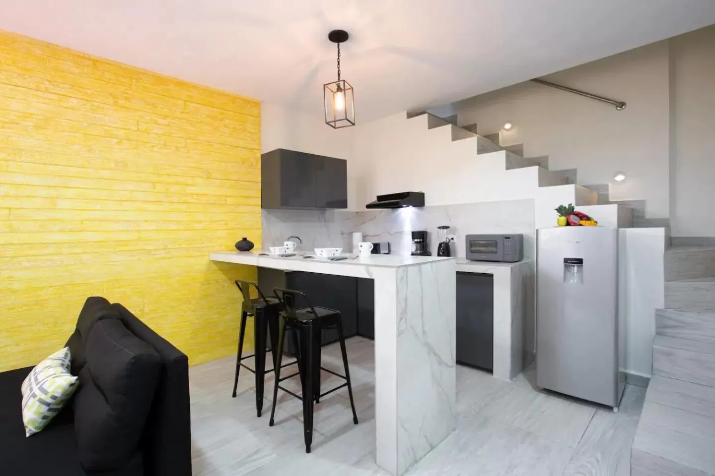 Kitchen or kitchenette in Casa Kaoba Hotel & Suites