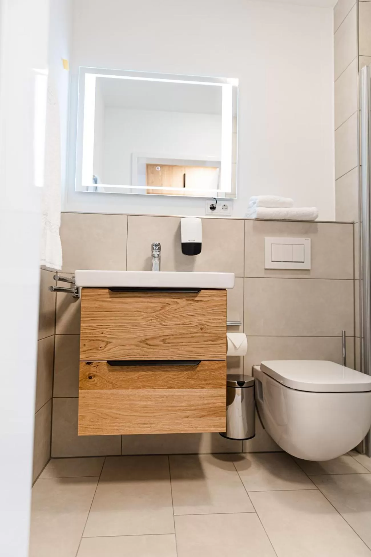 Bathroom in Boardinghouse Plattling