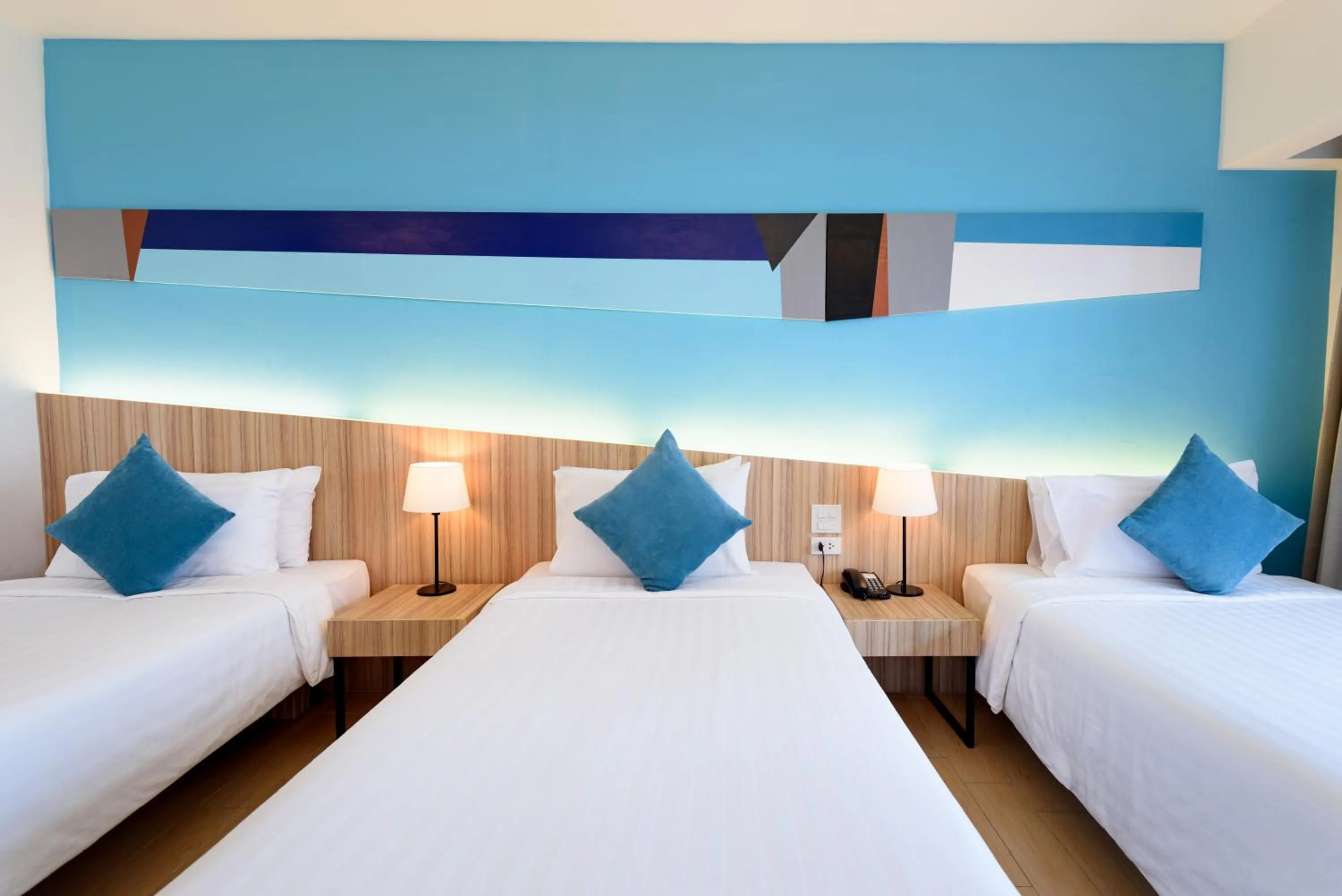 Photo of the whole room, Bed in J Inspired Hotel Pattaya