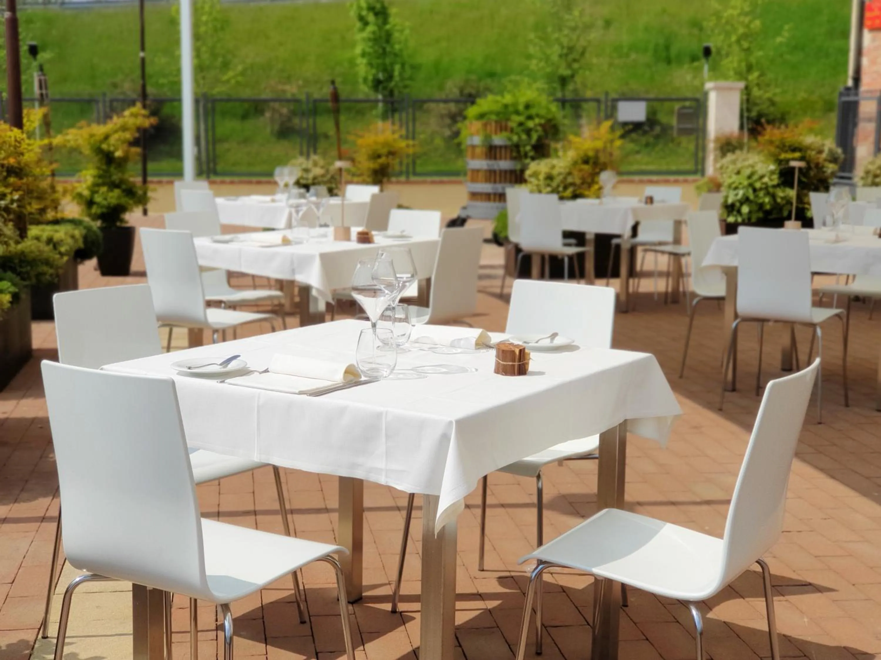 Patio in Fracanzana Hotel