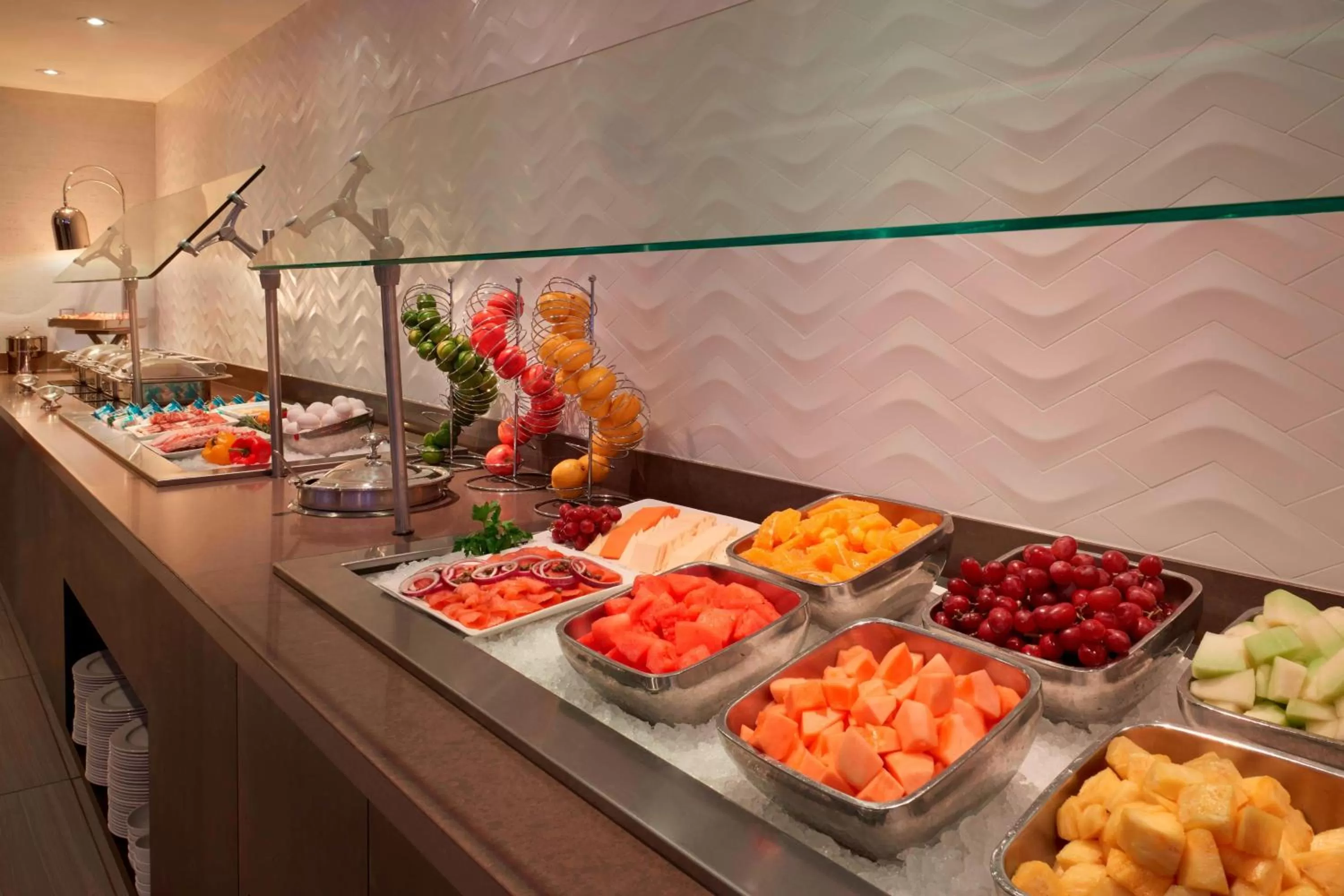 Breakfast in Toronto Airport Marriott Hotel