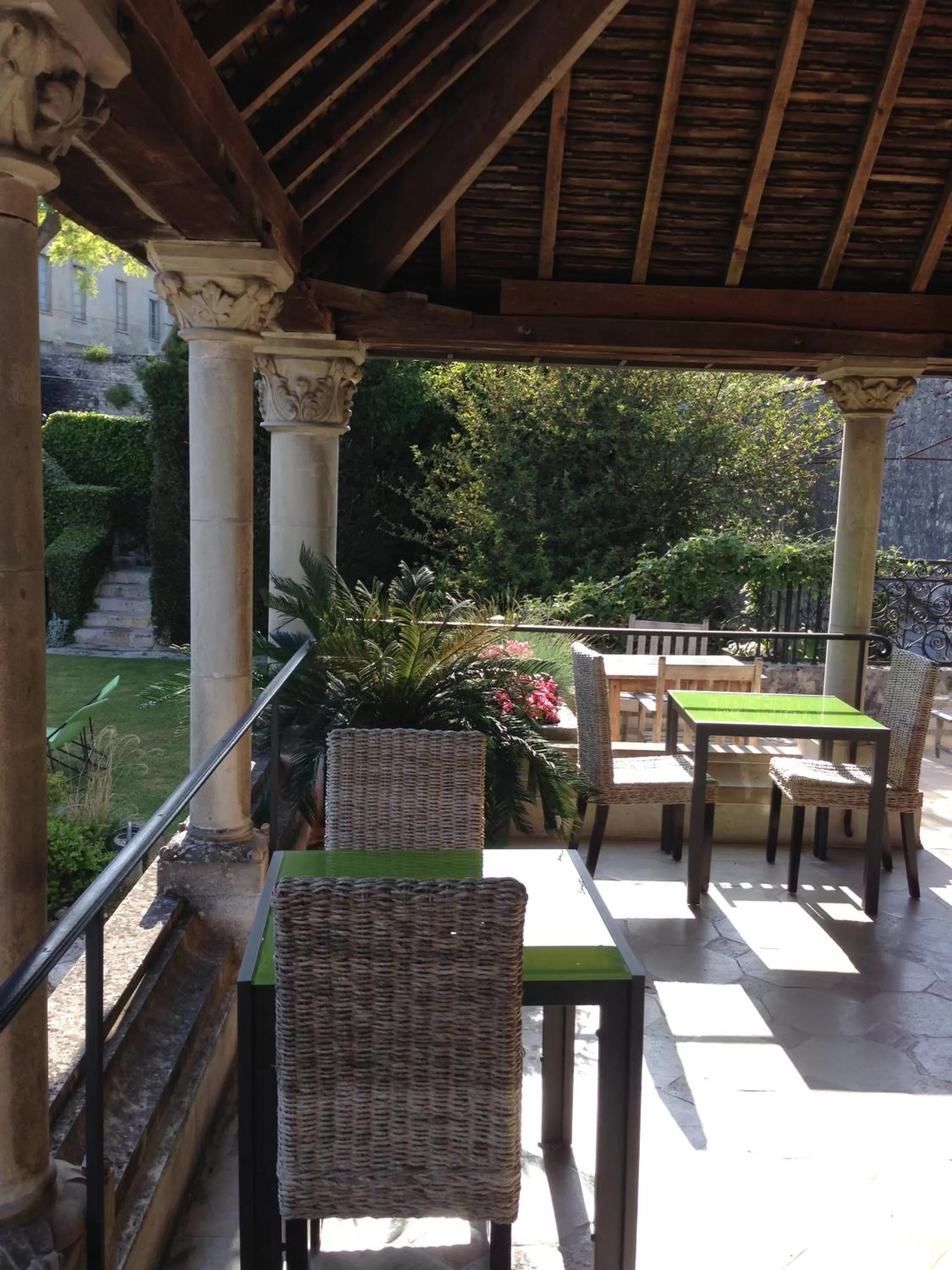 Patio in Demeure des Vieux Bains