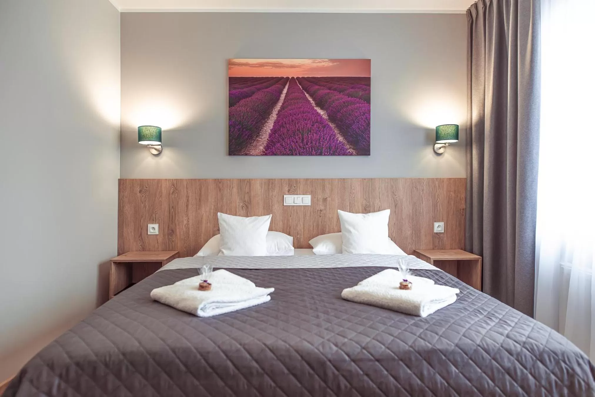 Deluxe Double Room with Shower in Lawendowy Dwór