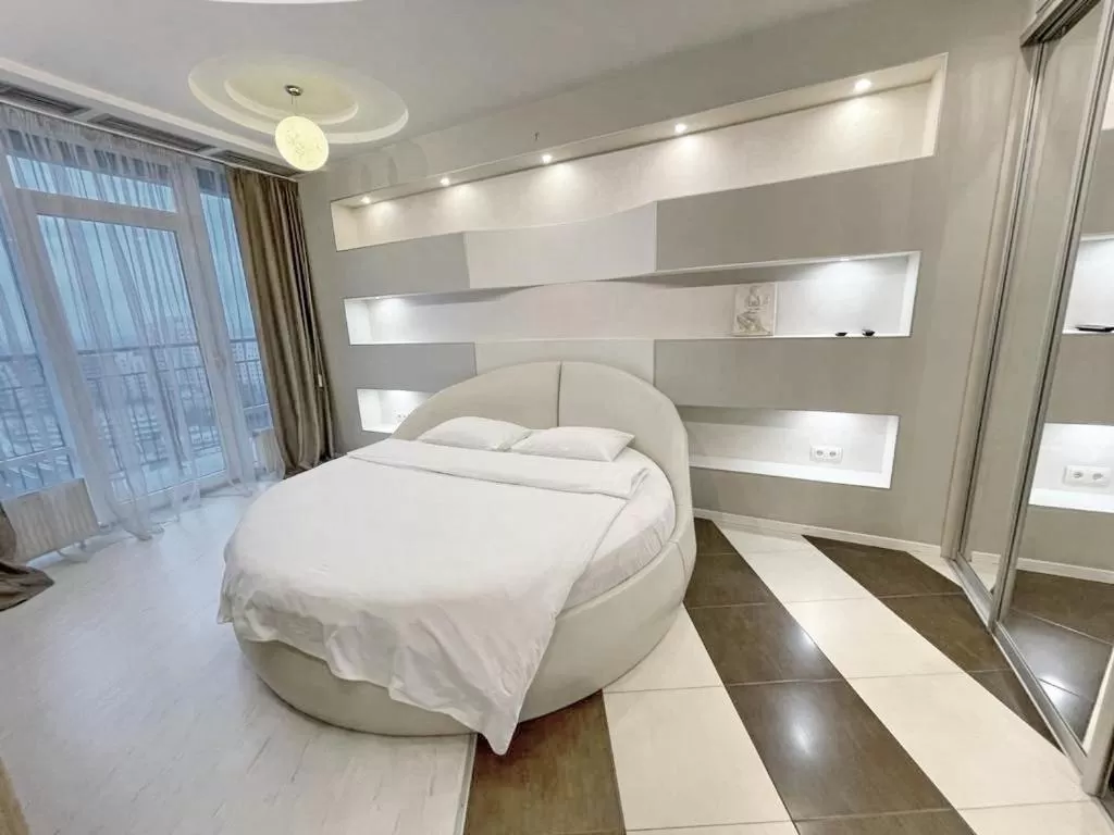 Bed in Most City Apart-Hotel