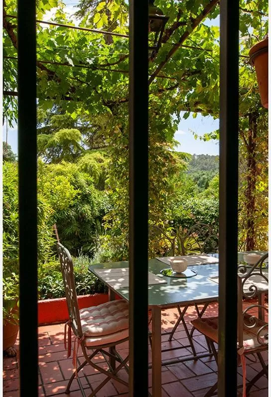 Balcony/Terrace in Le Belvédère - Chambres d'hôtes de charme et Restaurant