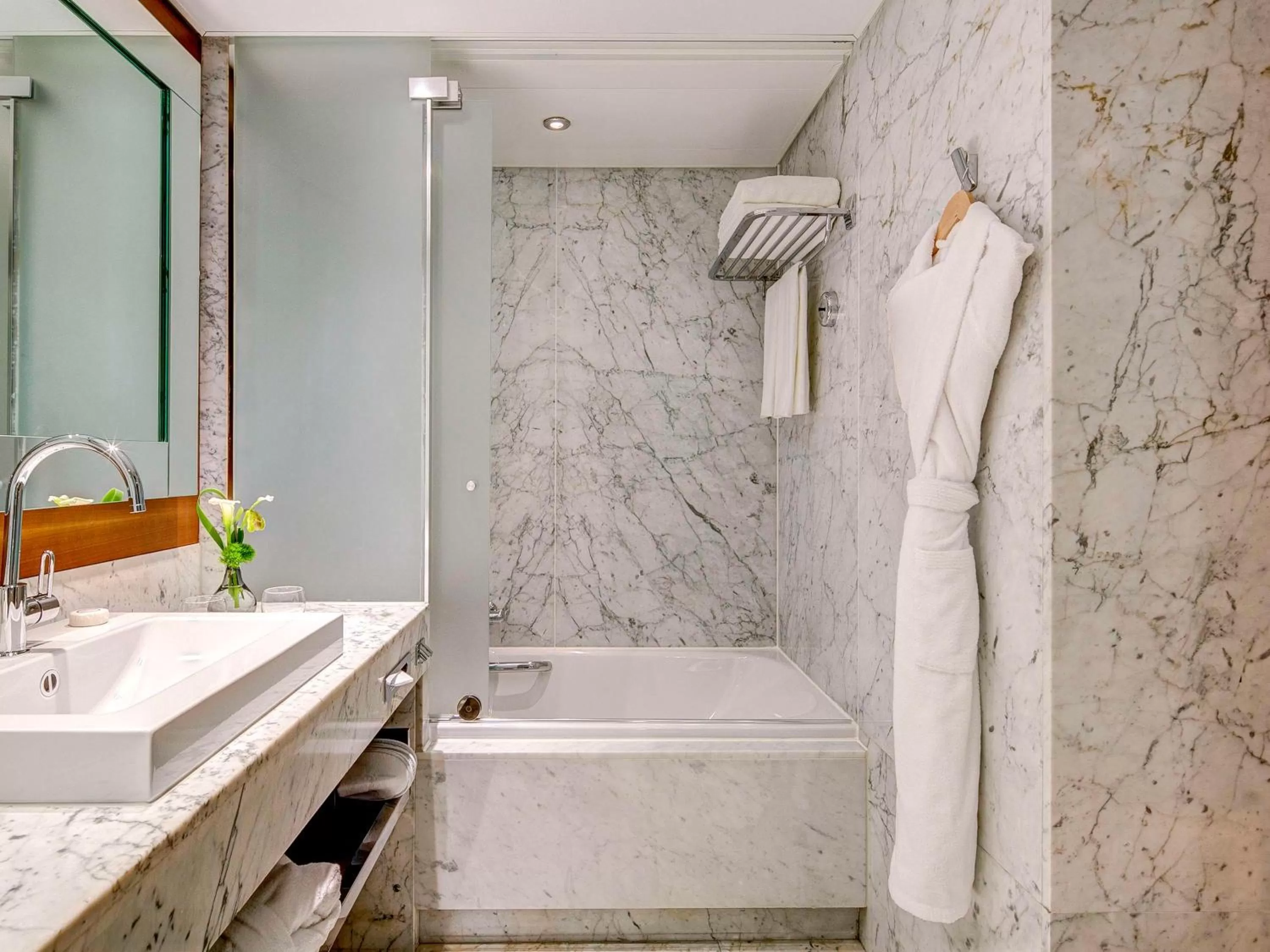 Bathroom in Fairmont Grand Hotel Geneva