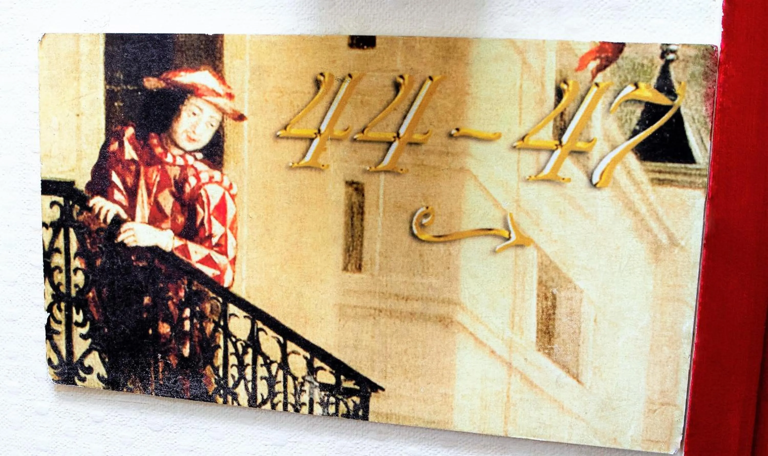 Decorative detail in Hôtel du Théâtre by Patrick Hayat