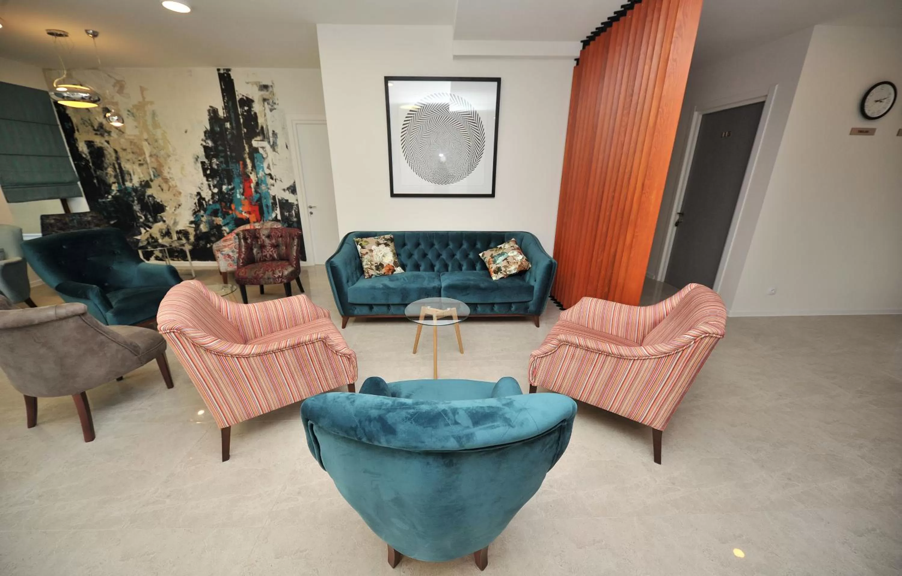 Lobby or reception in Boho Tiflis Hotel