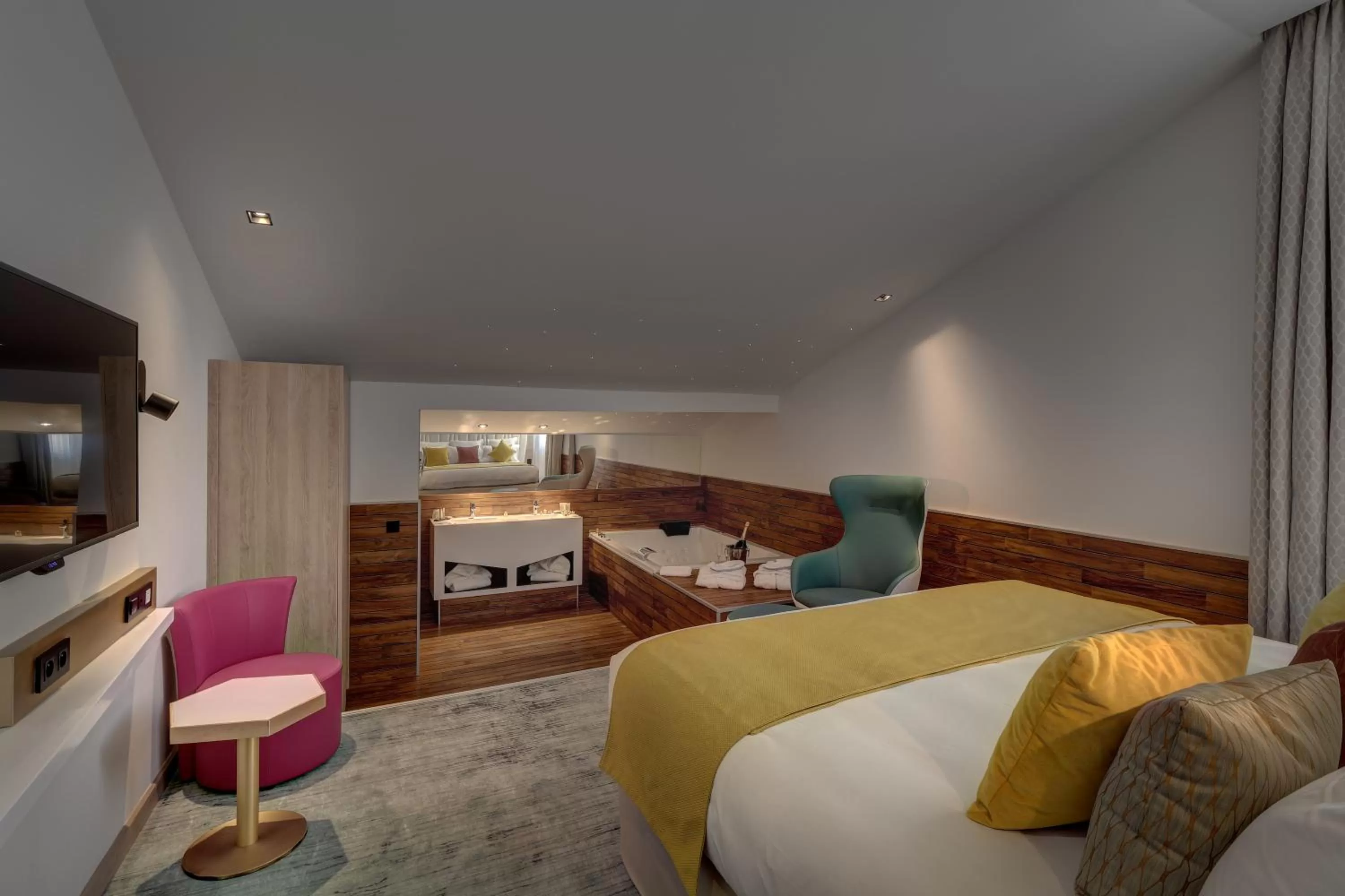 Bed in Best Western Plus Comedie Saint Roch