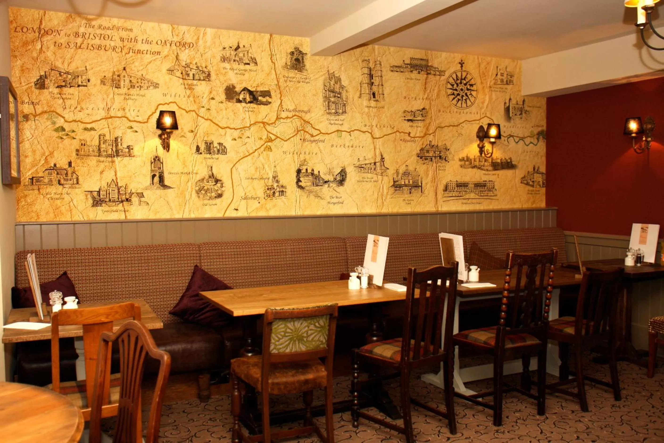 Restaurant/places to eat in The Bear Hotel by Greene King Inns