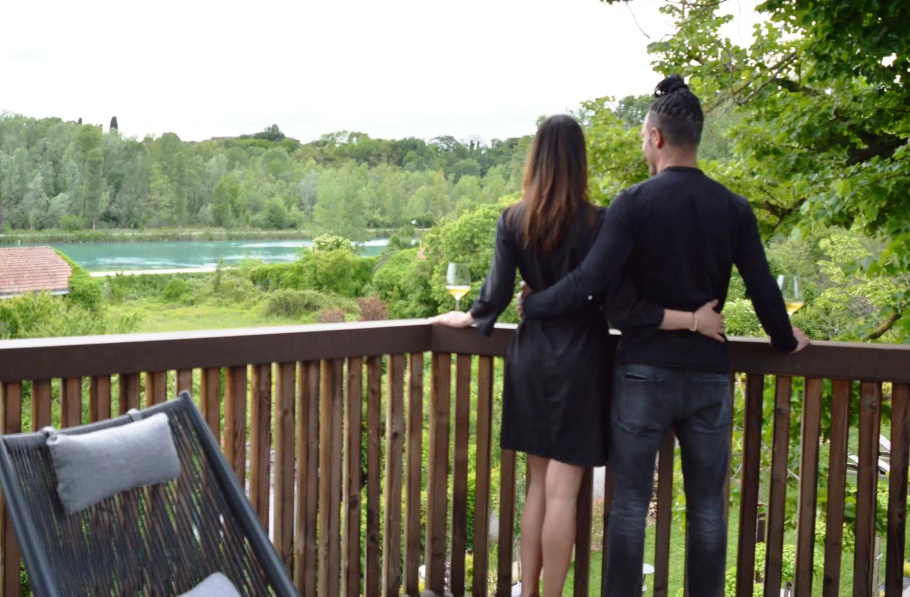Balcony/Terrace in Borgo Stazione Bike Inn