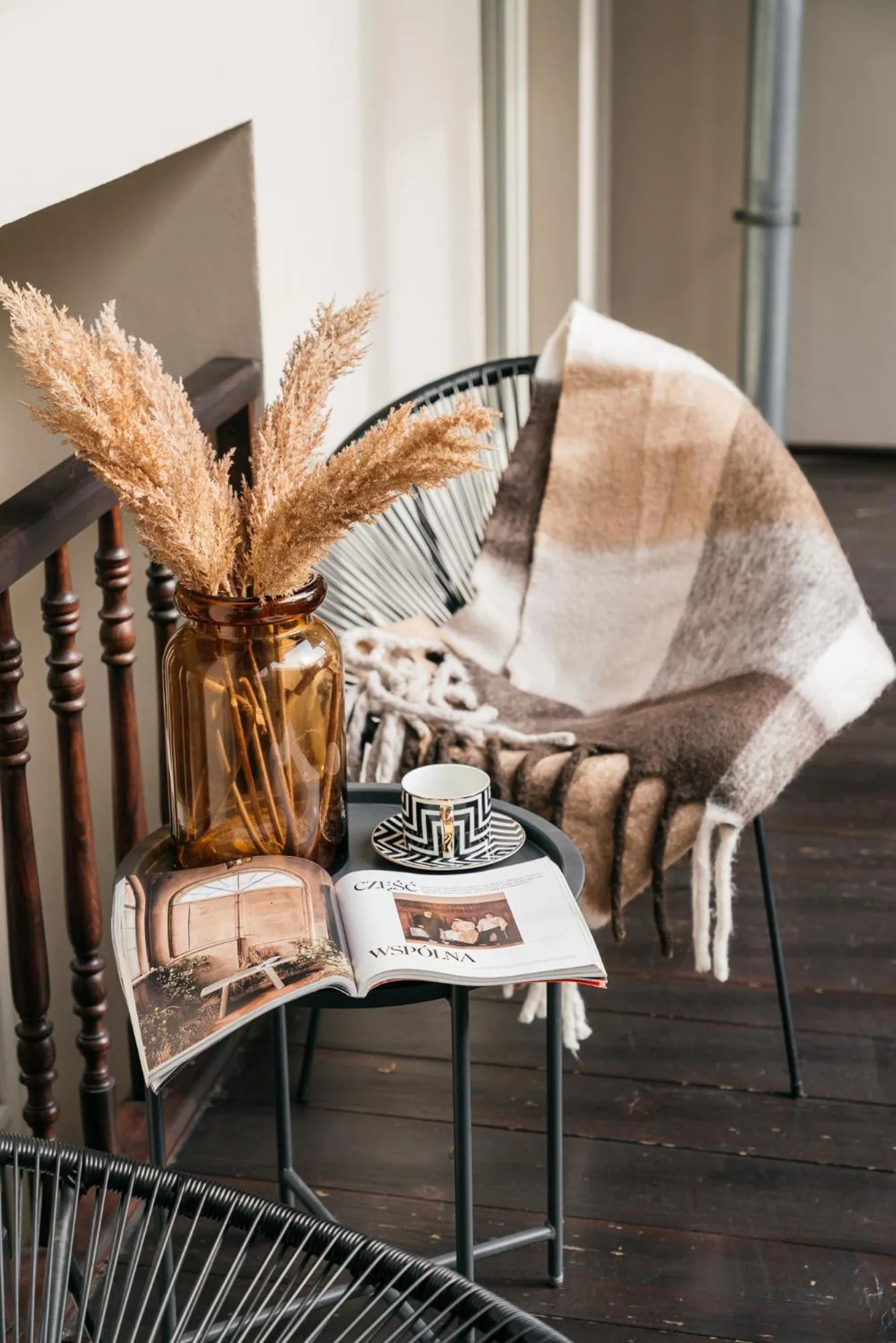 Balcony/Terrace in Topolowa Residence - LoftAffair Collection