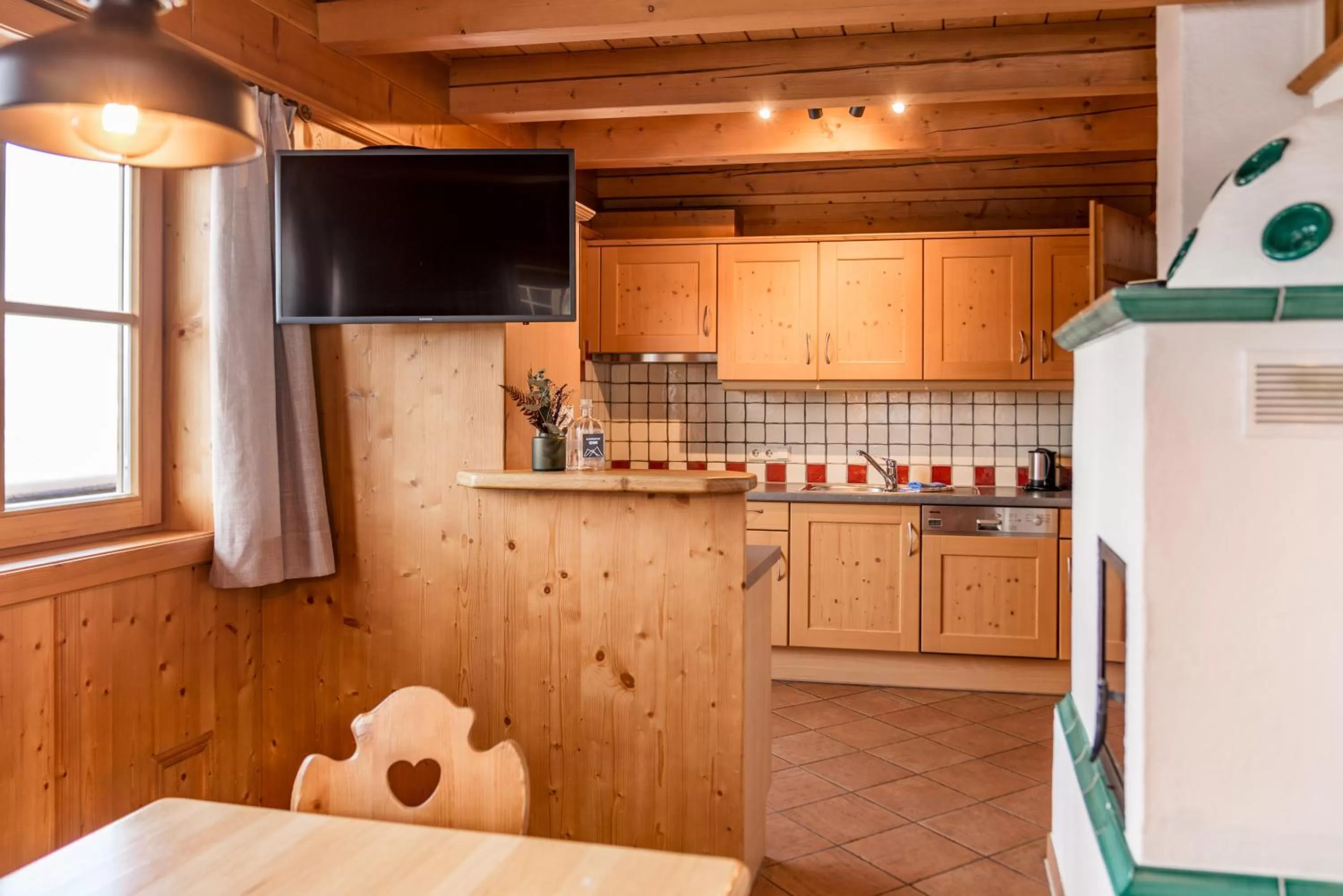Kitchen or kitchenette in Almwelt Austria