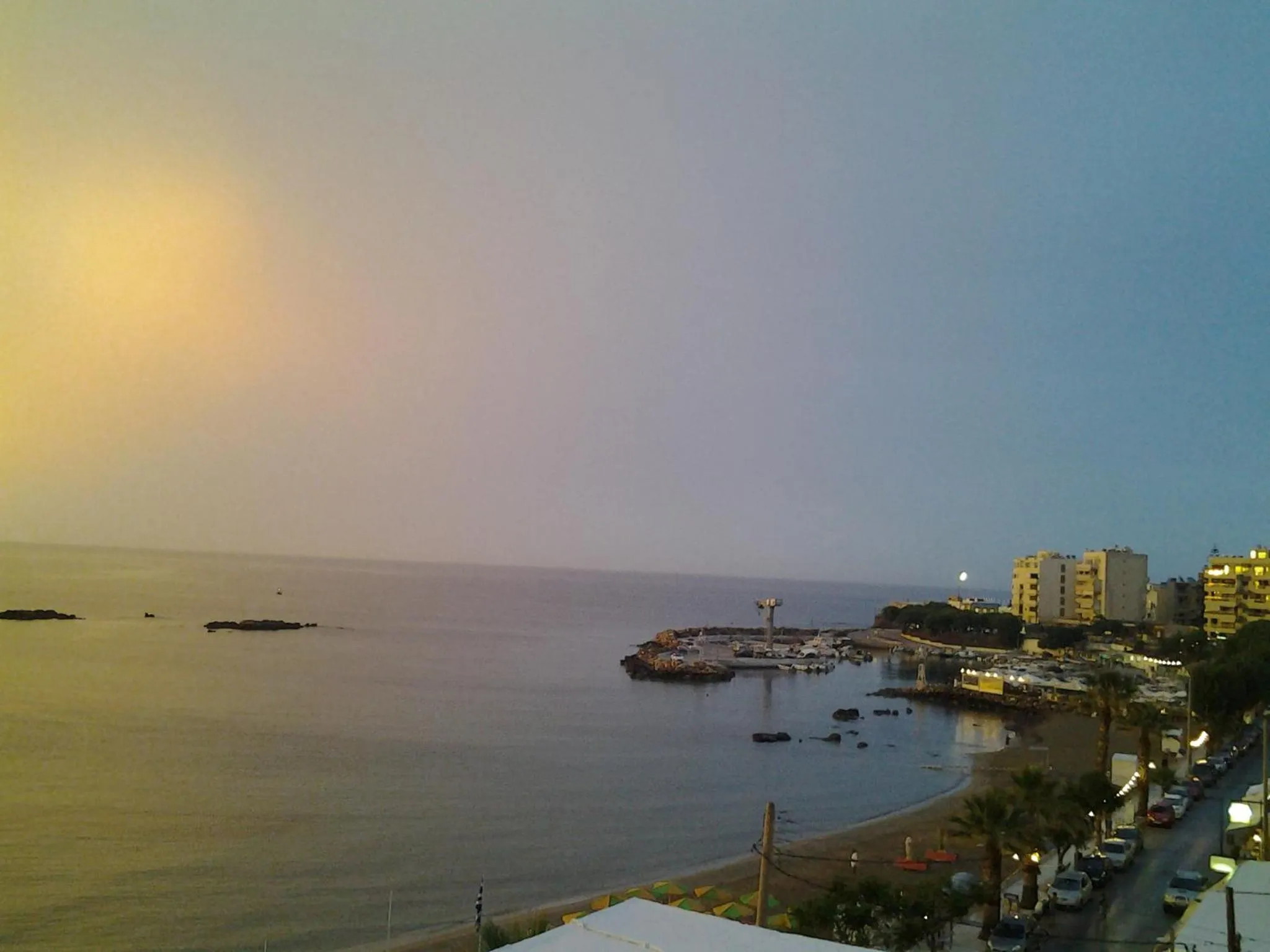 Sea view in Danaos Hotel