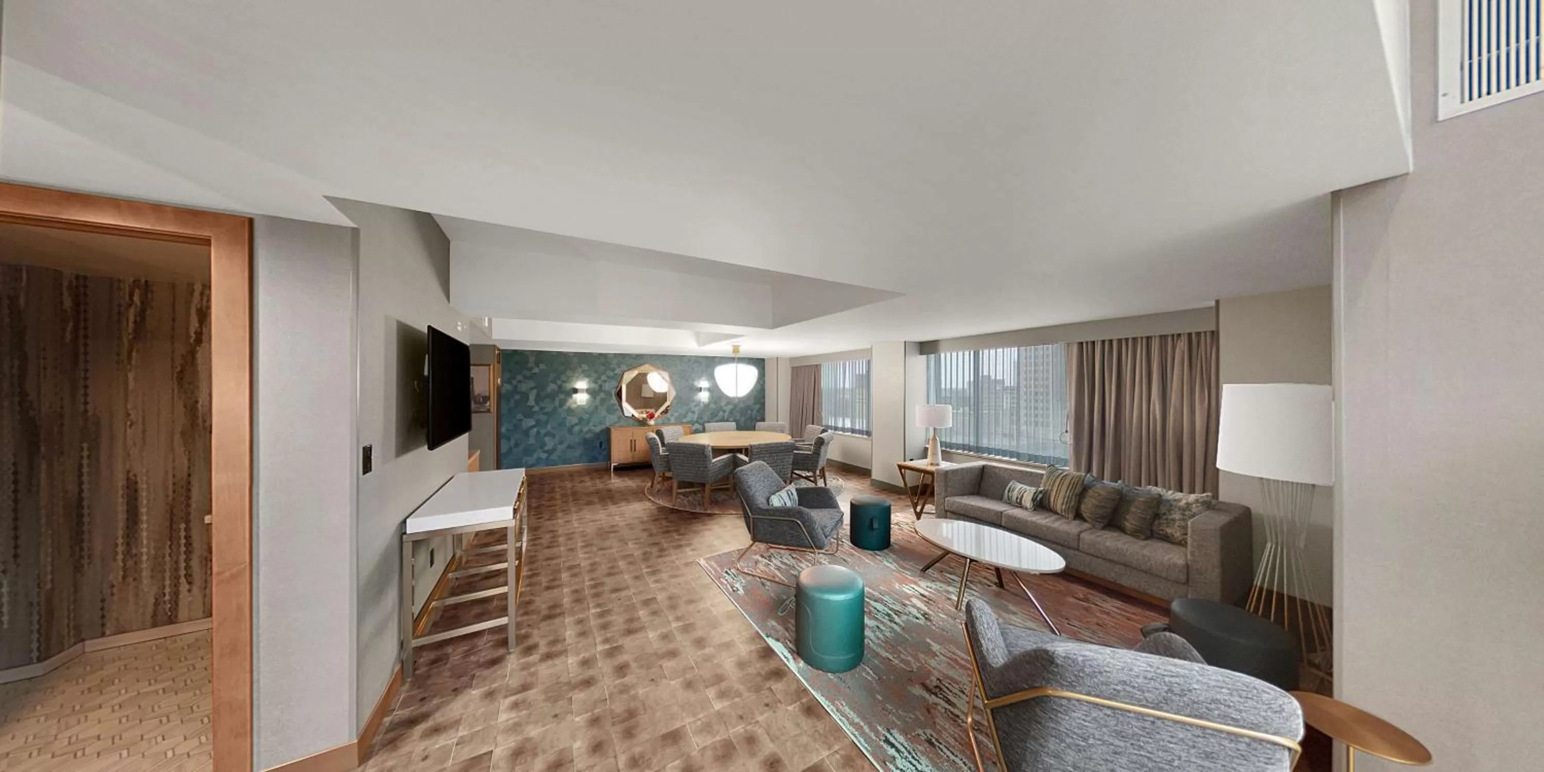 Living room in Hilton Garden Inn Toledo Downtown
