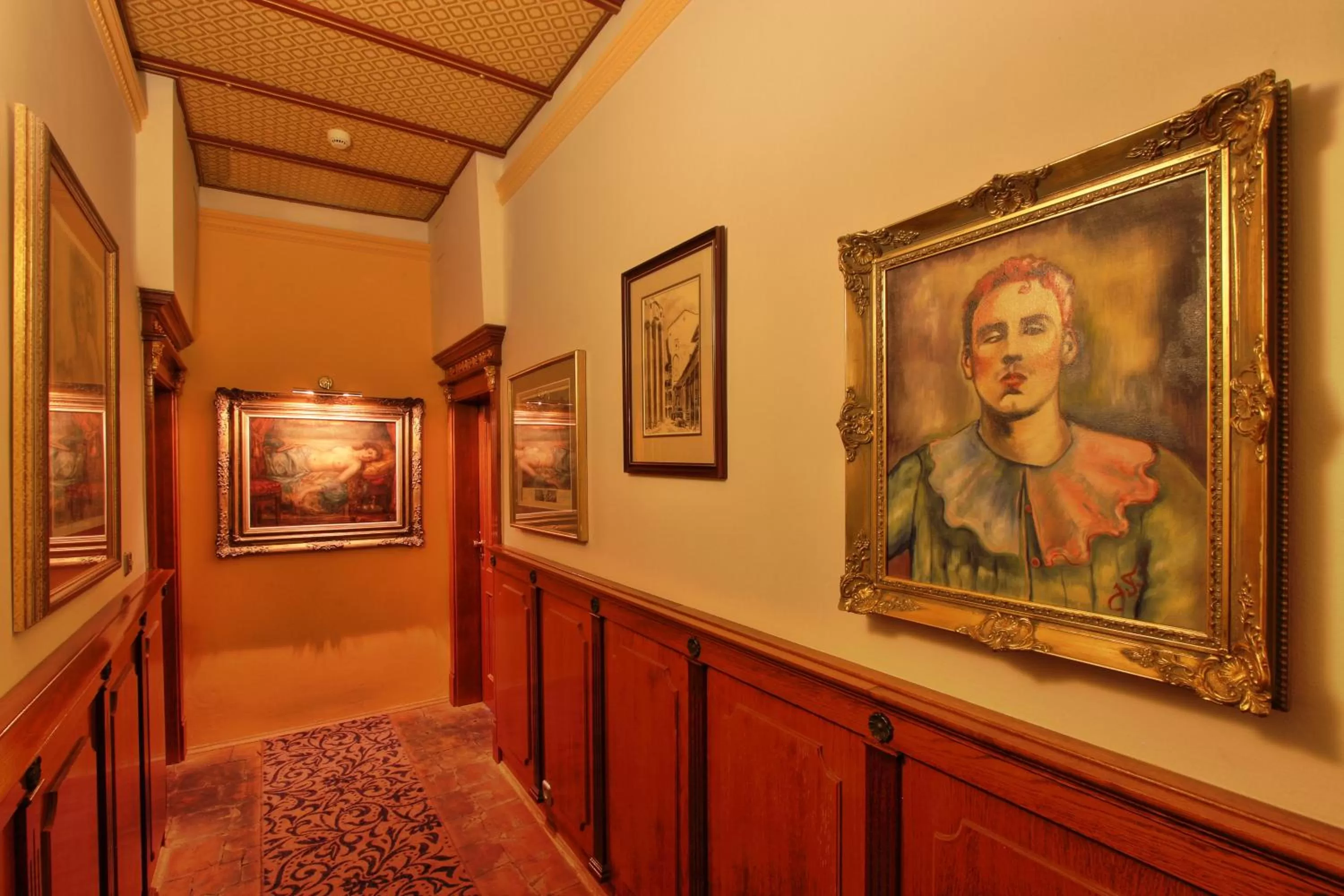 Decorative detail in U Páva