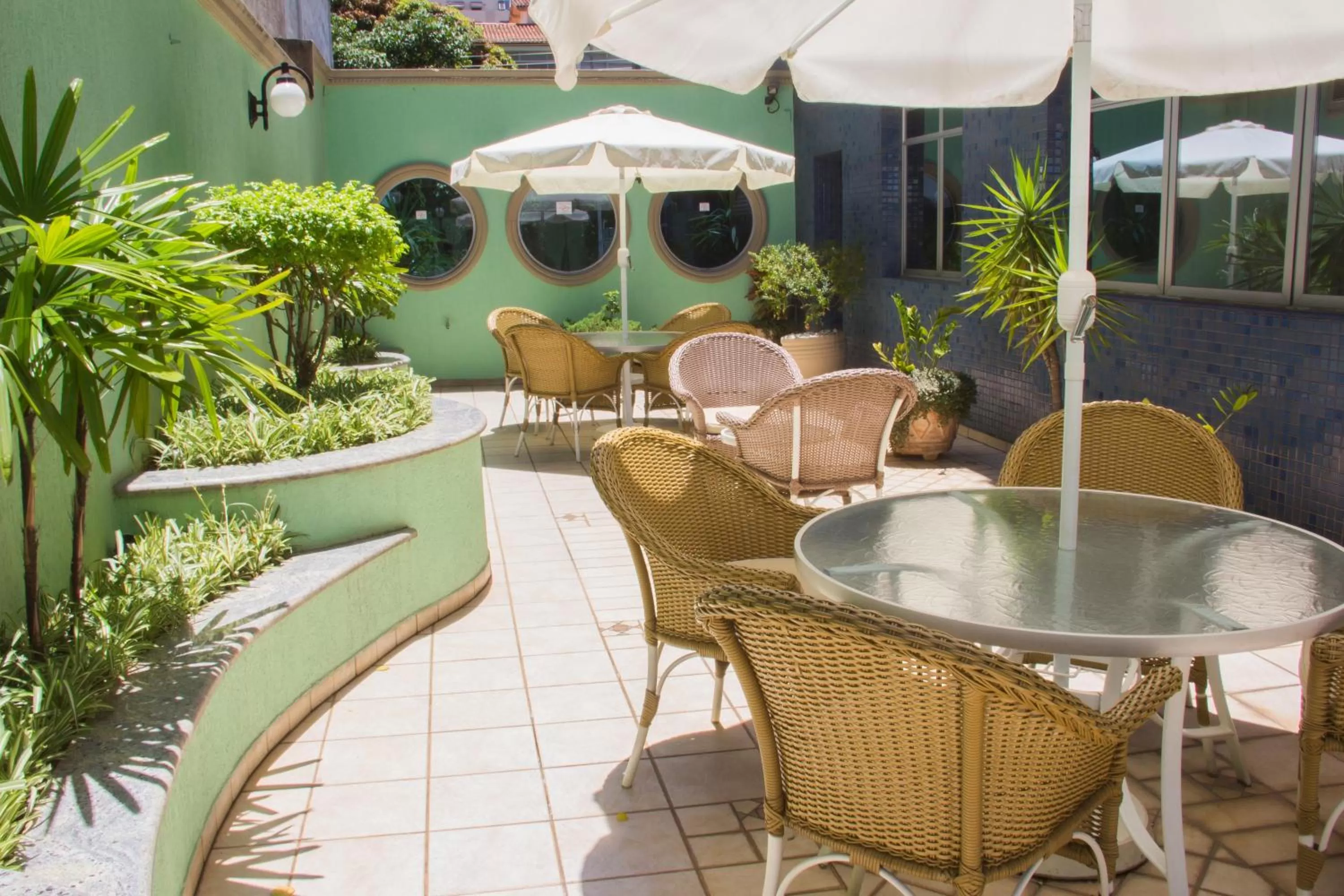 Patio in L'Opera Hotel