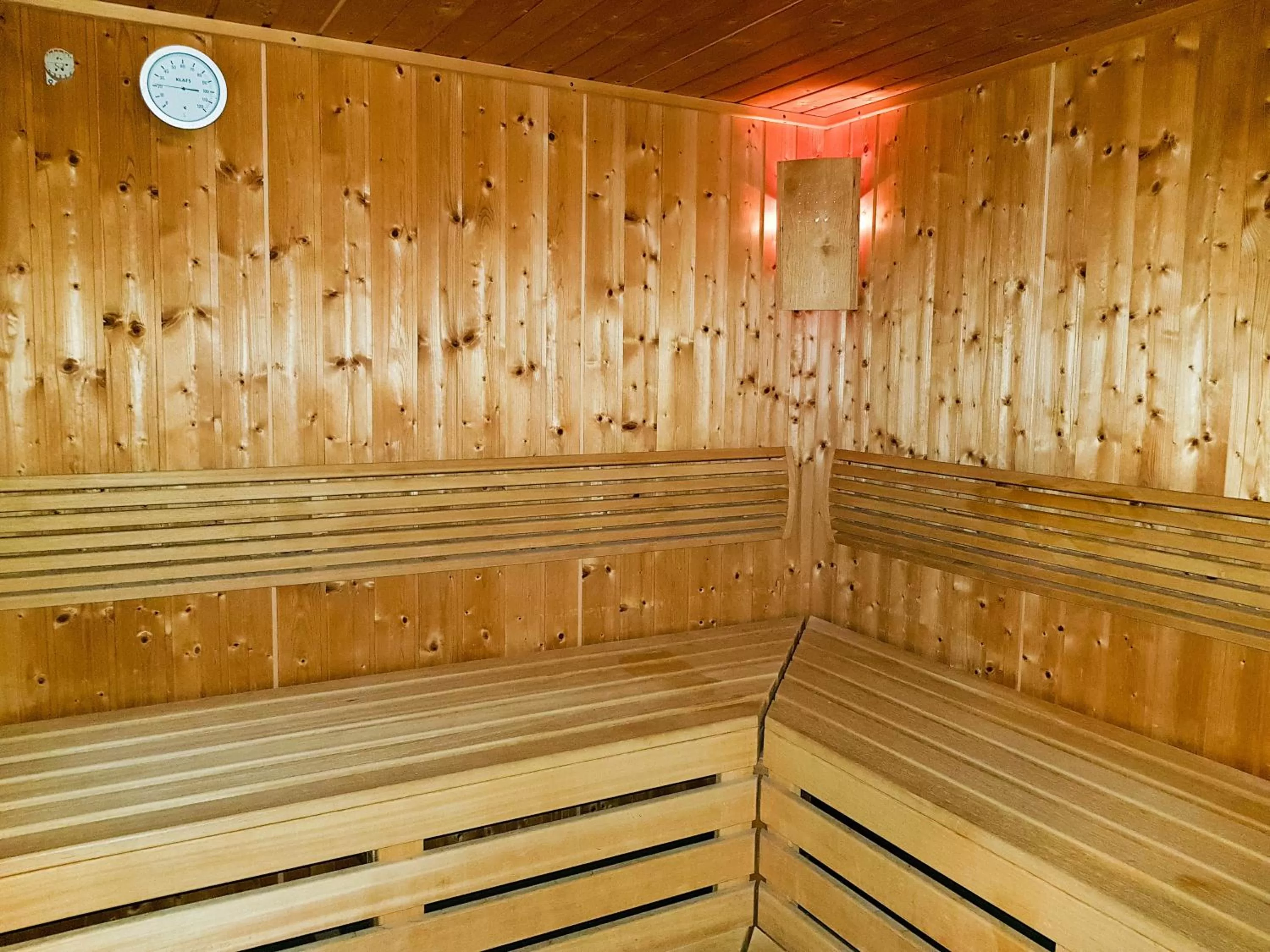 Sauna in Seehotel Hubertus