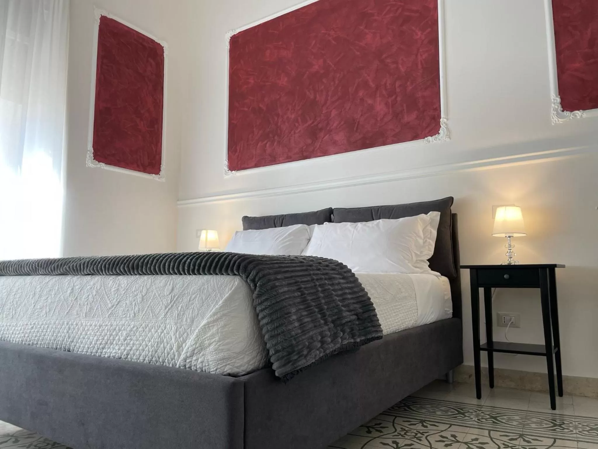 Bedroom, Bed in Liberty Palace