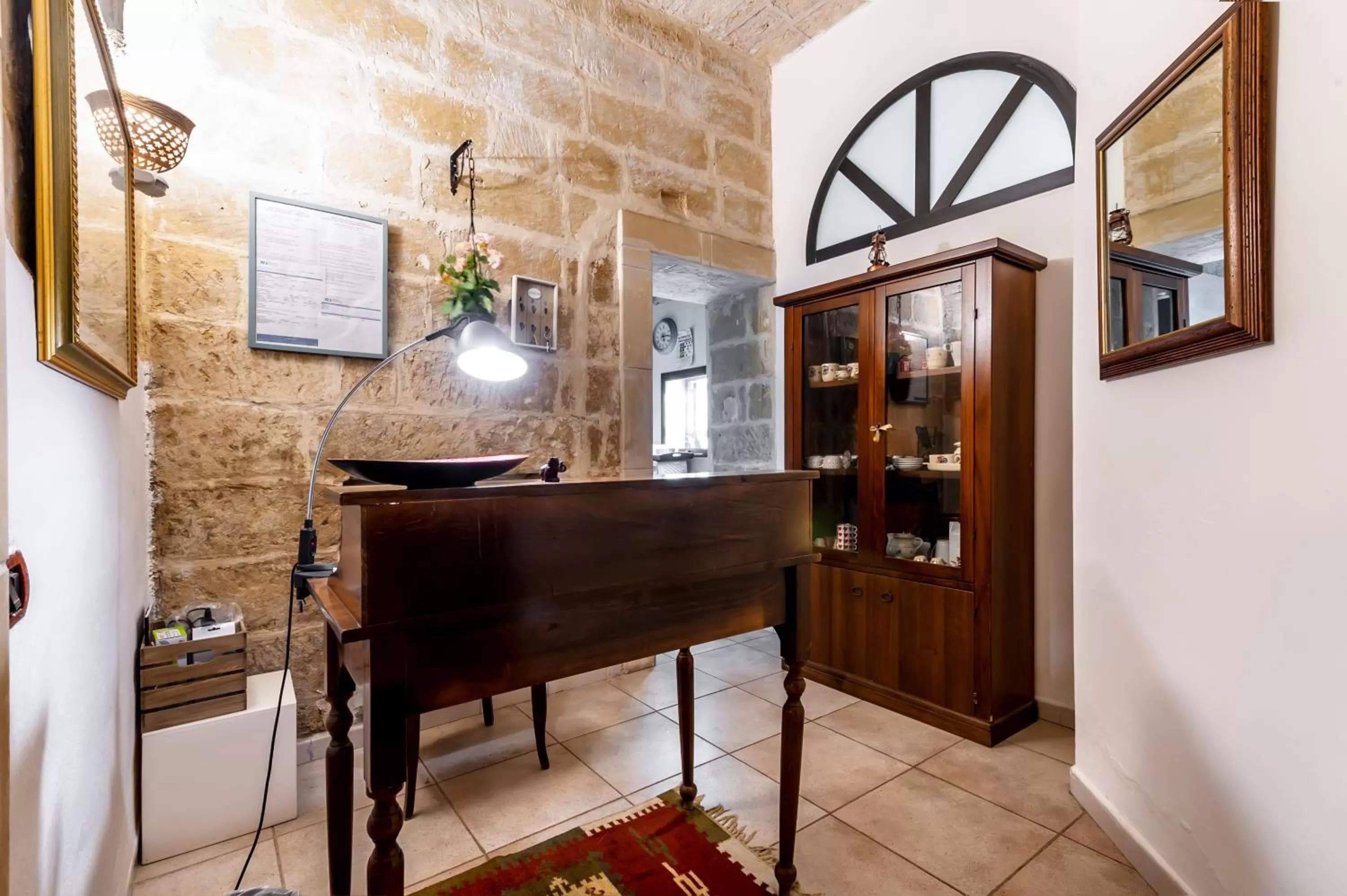 Lobby or reception in Antiche Volte B&B