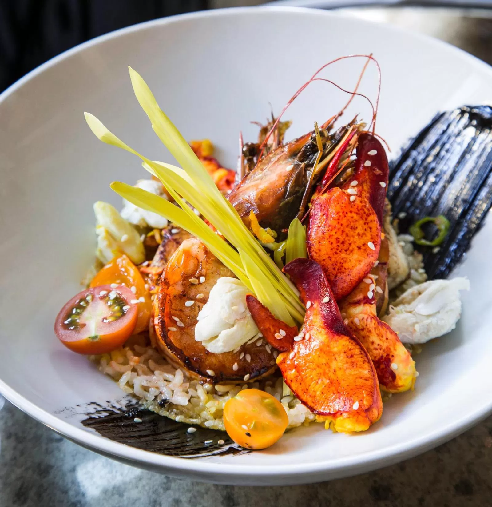 Food in The Vendue, Downtown Art Hotel