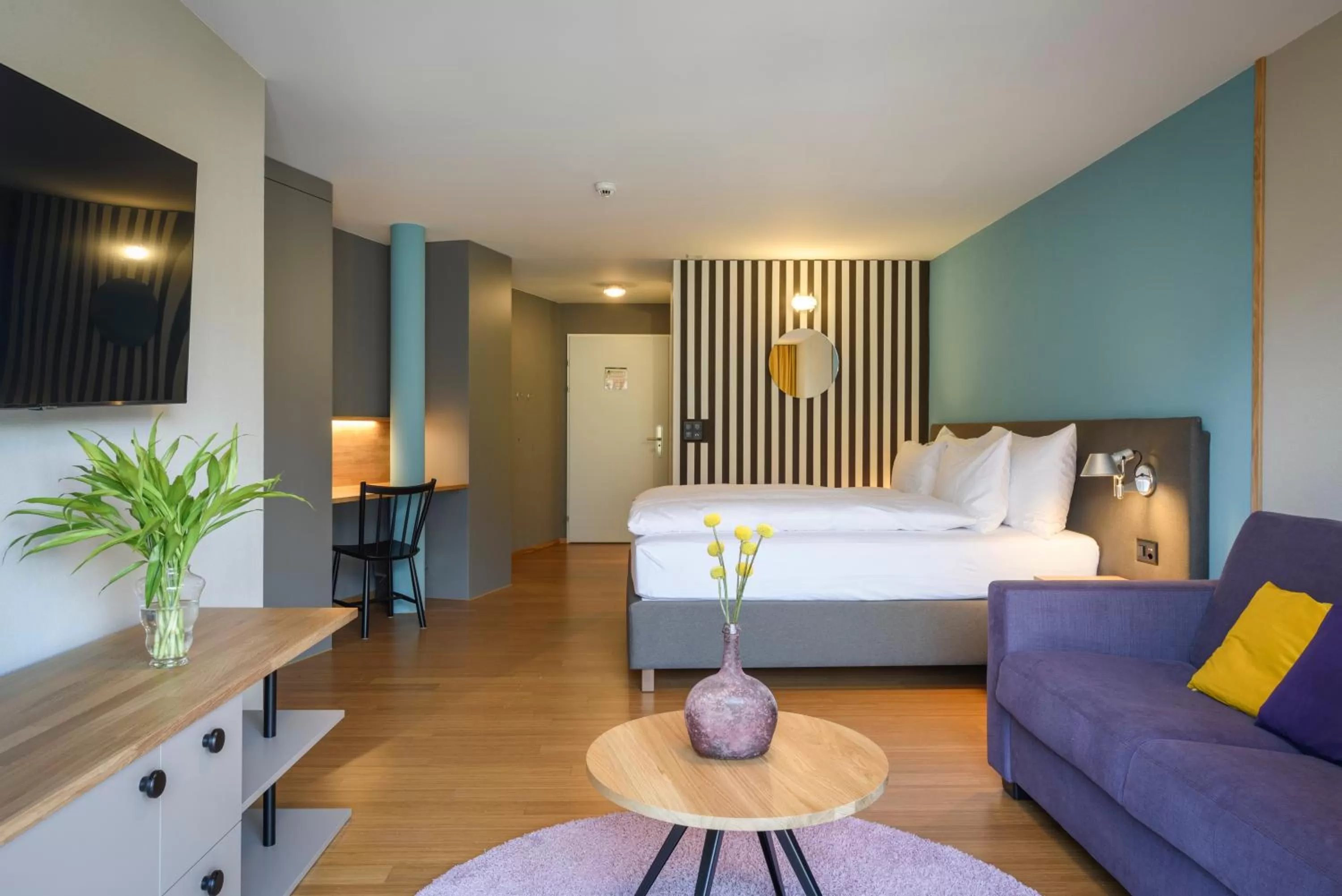 Bed in Seehotel Wilerbad Spa & Seminar