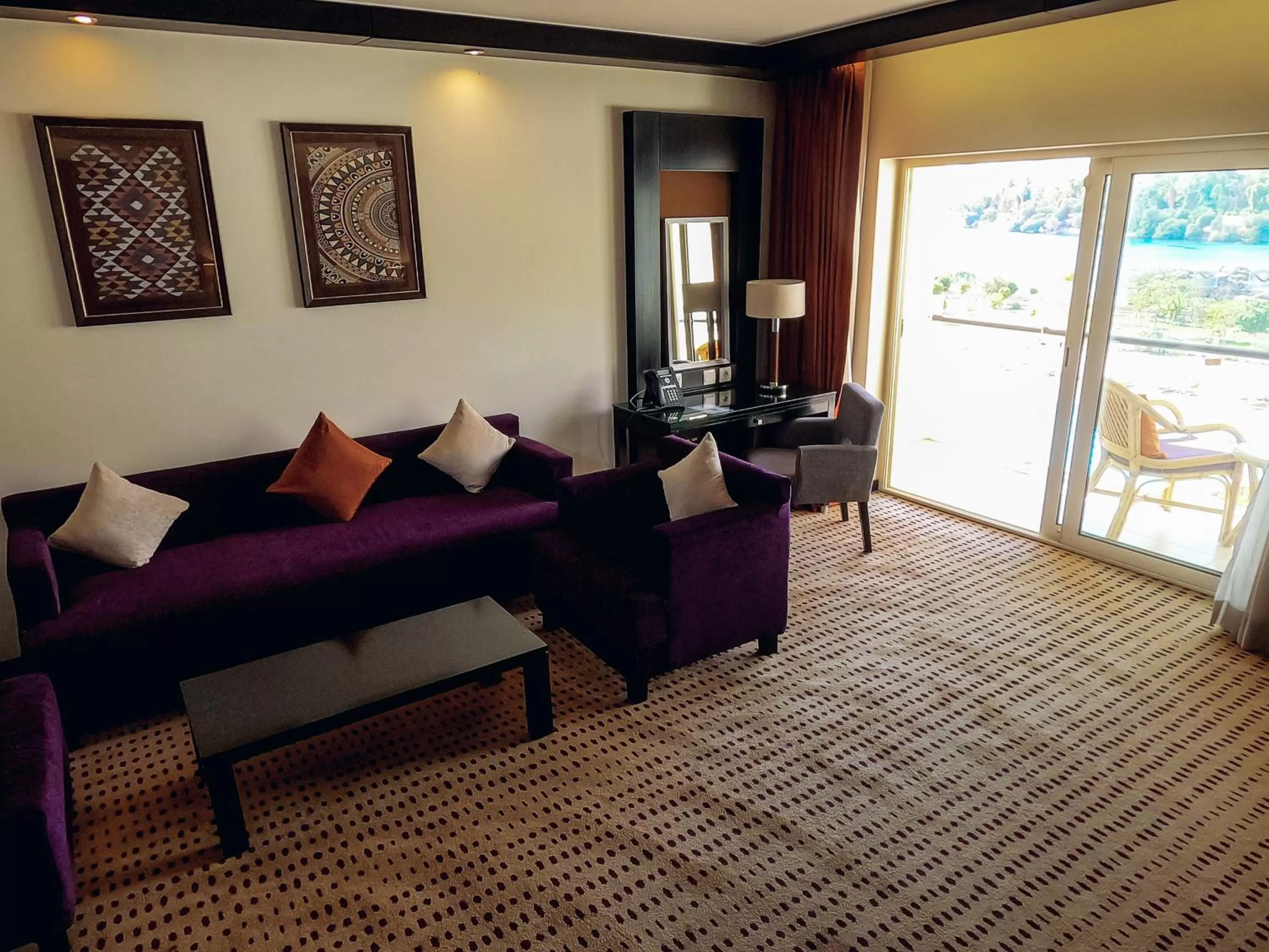 Balcony/Terrace in Mövenpick Resort Aswan