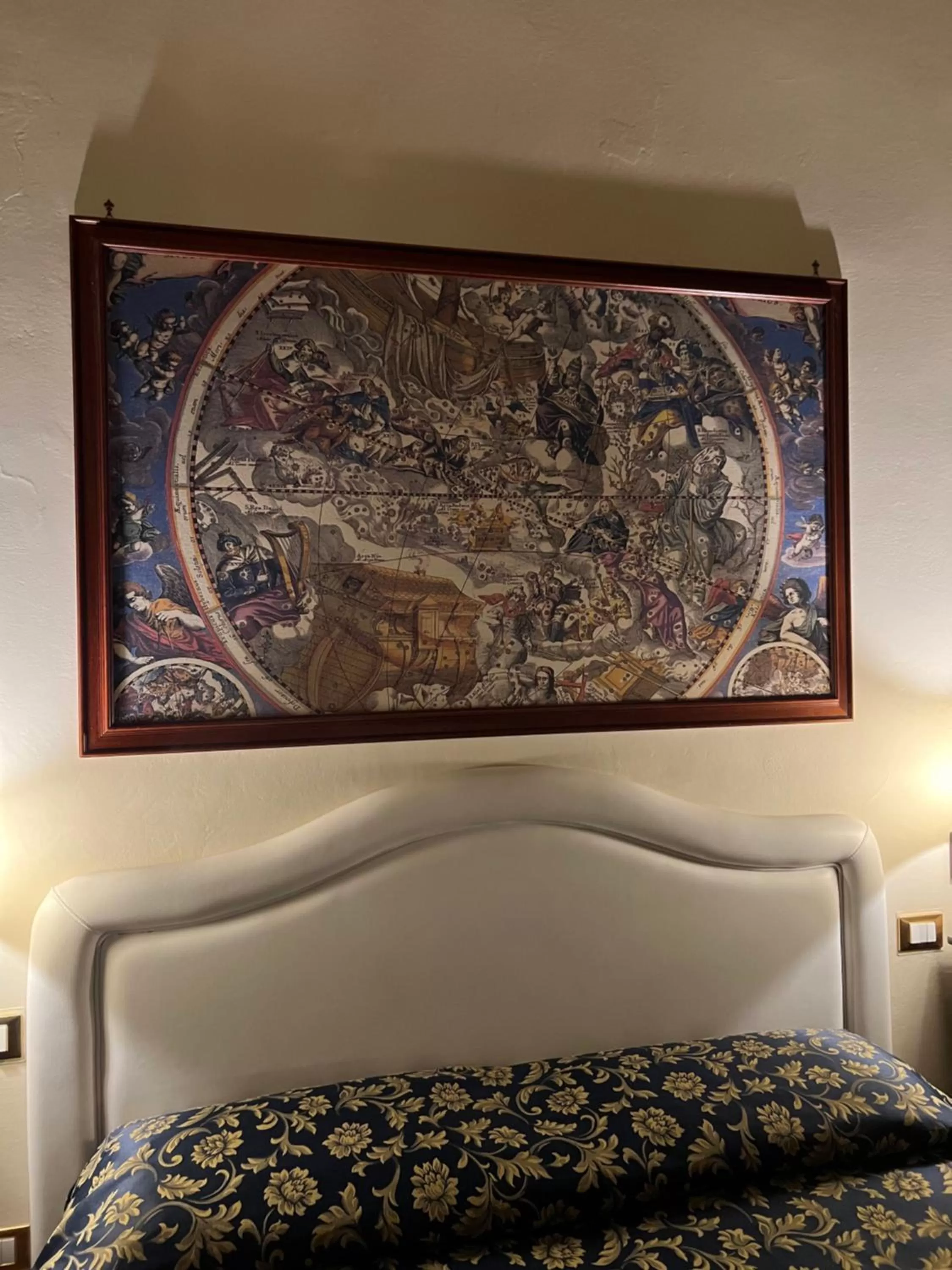 Bed in Hotel Villa Liana