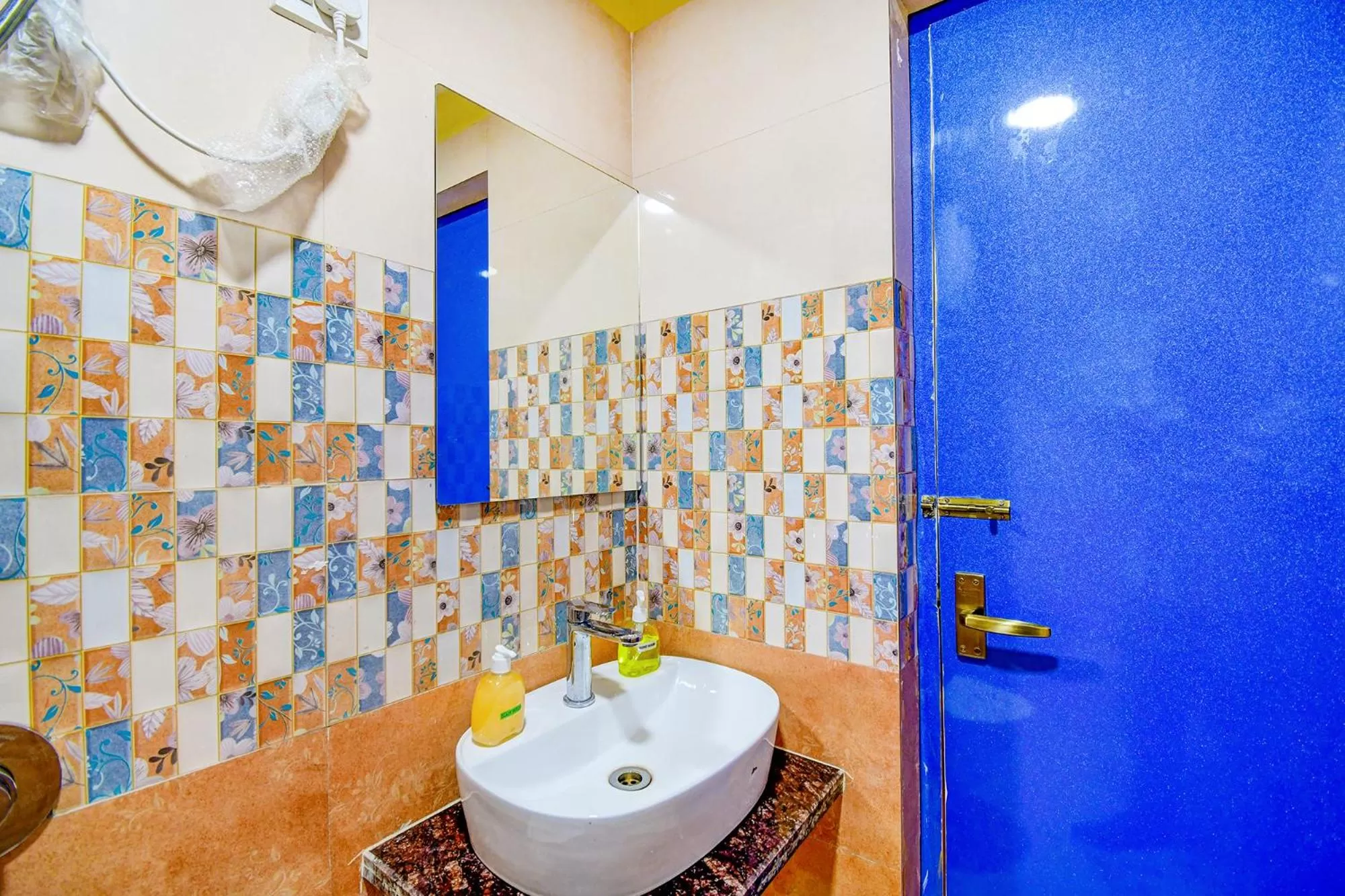 Bathroom in FabHotel Aqua Tulip - Nr Milan Mela