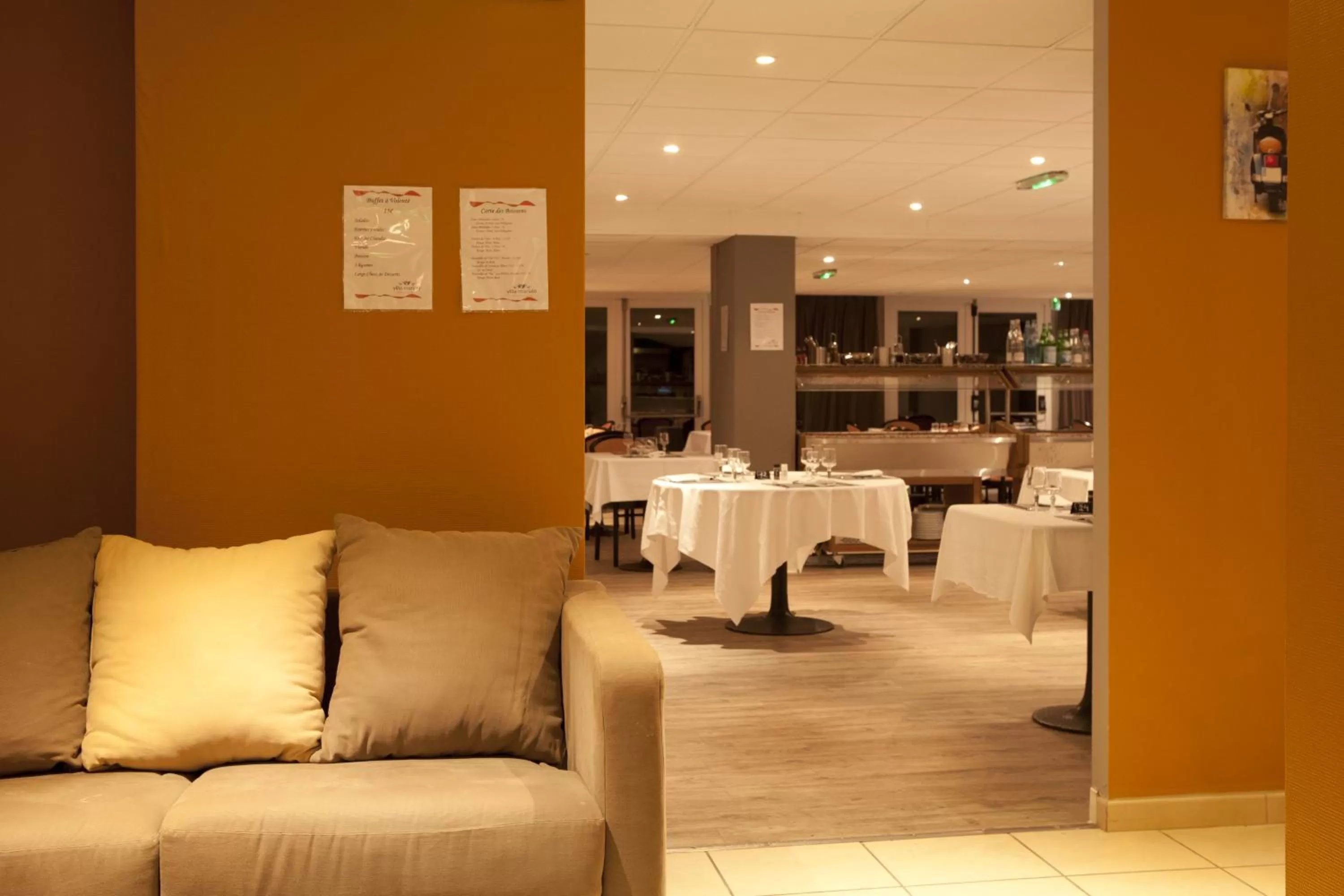 Restaurant/places to eat in Villa Mariale by Popinns