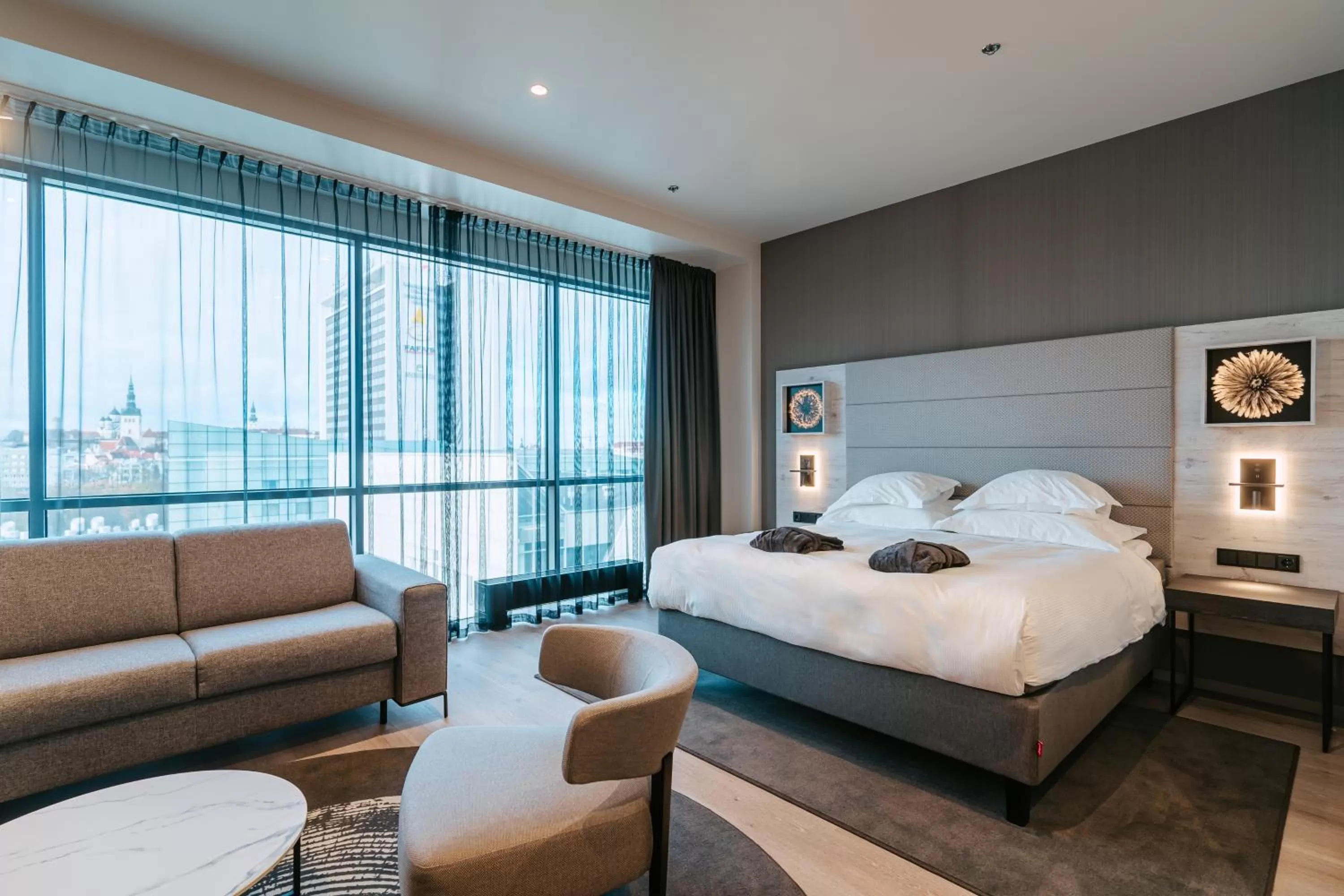 Photo of the whole room, Bed in Tallink City Hotel