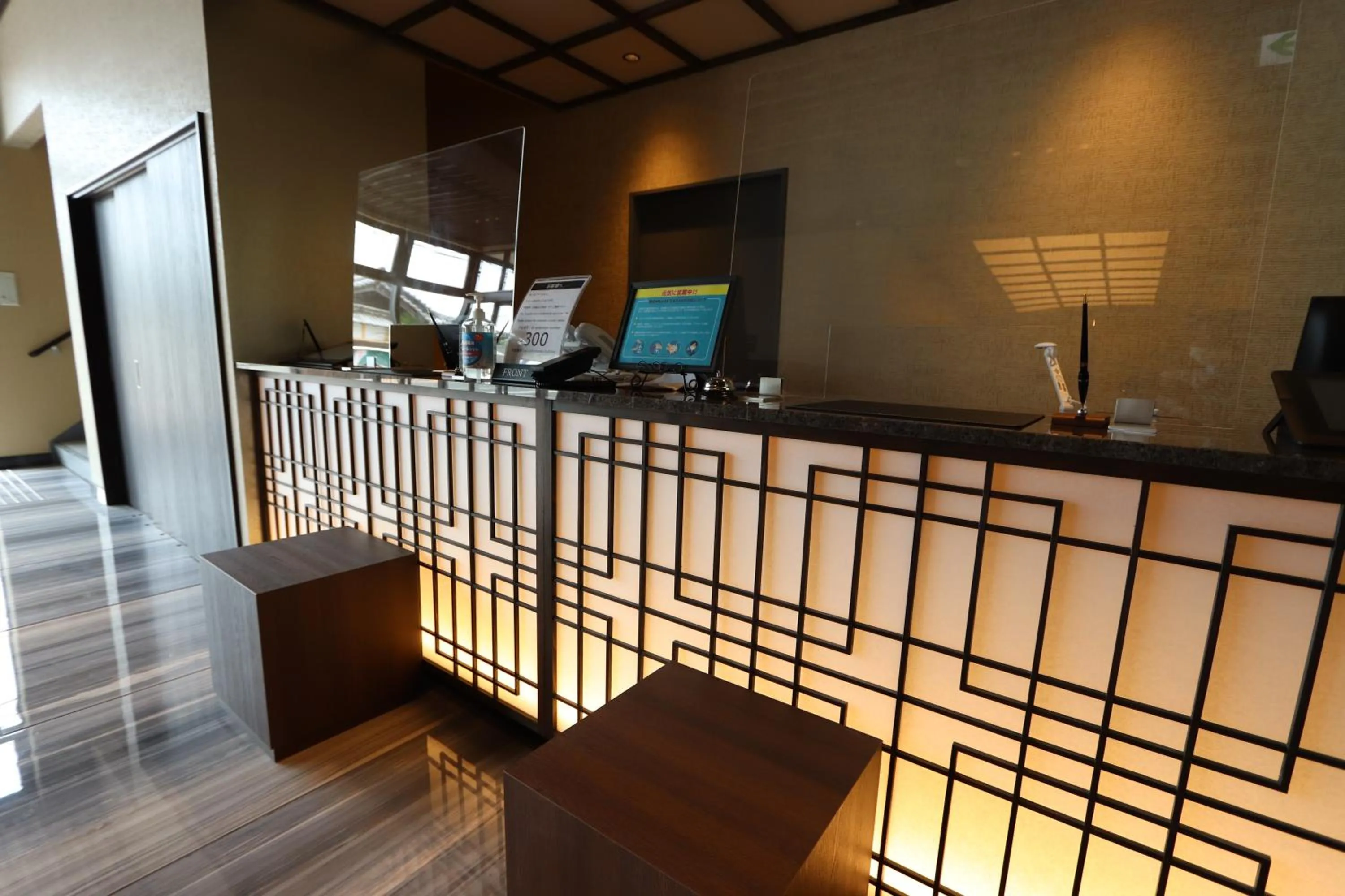 Lobby or reception in Hotel Kanade Kanku Kaizuka
