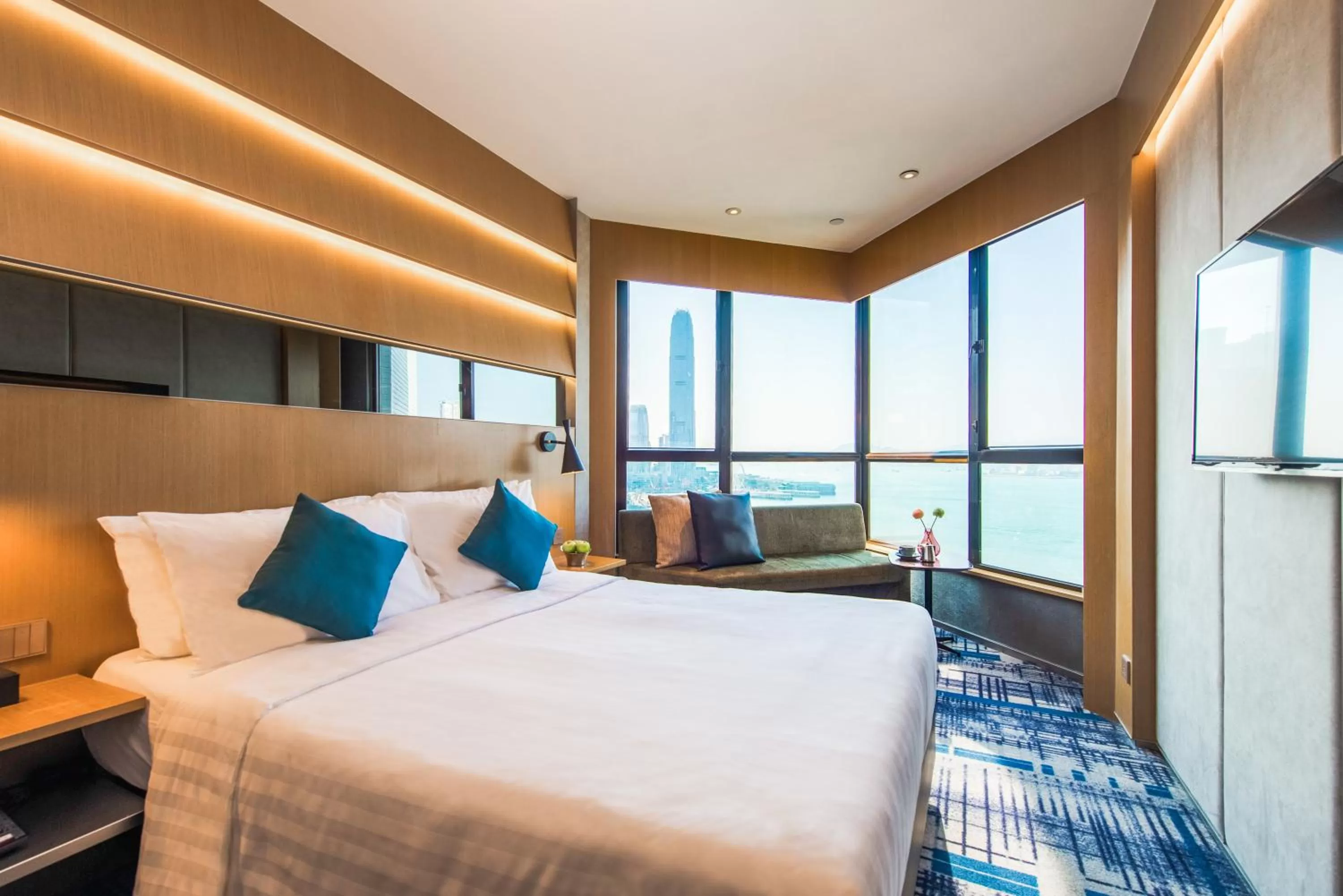 Bed in The Harbourview - Chinese YMCA of Hong Kong