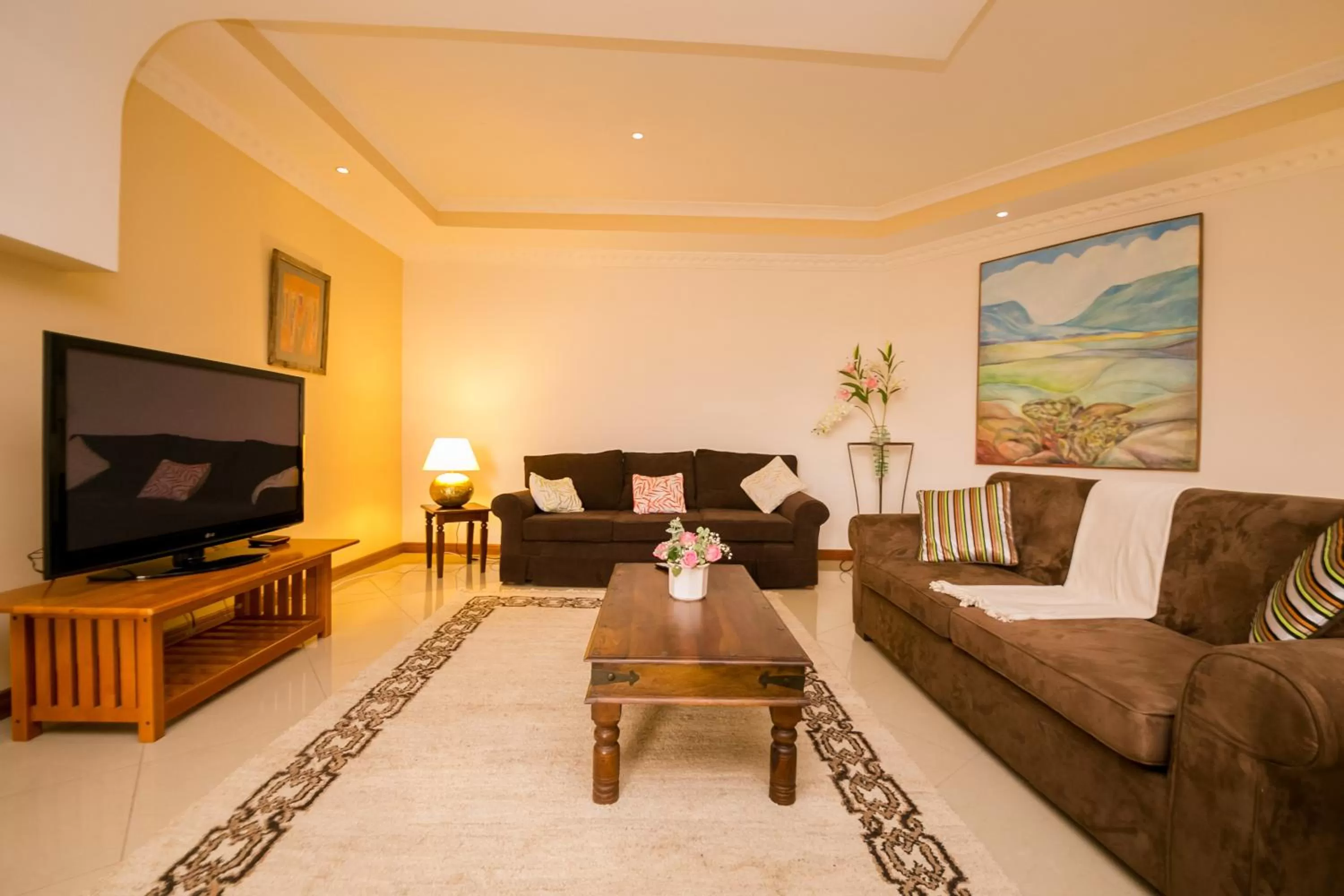 Living room in Hotel Rudi