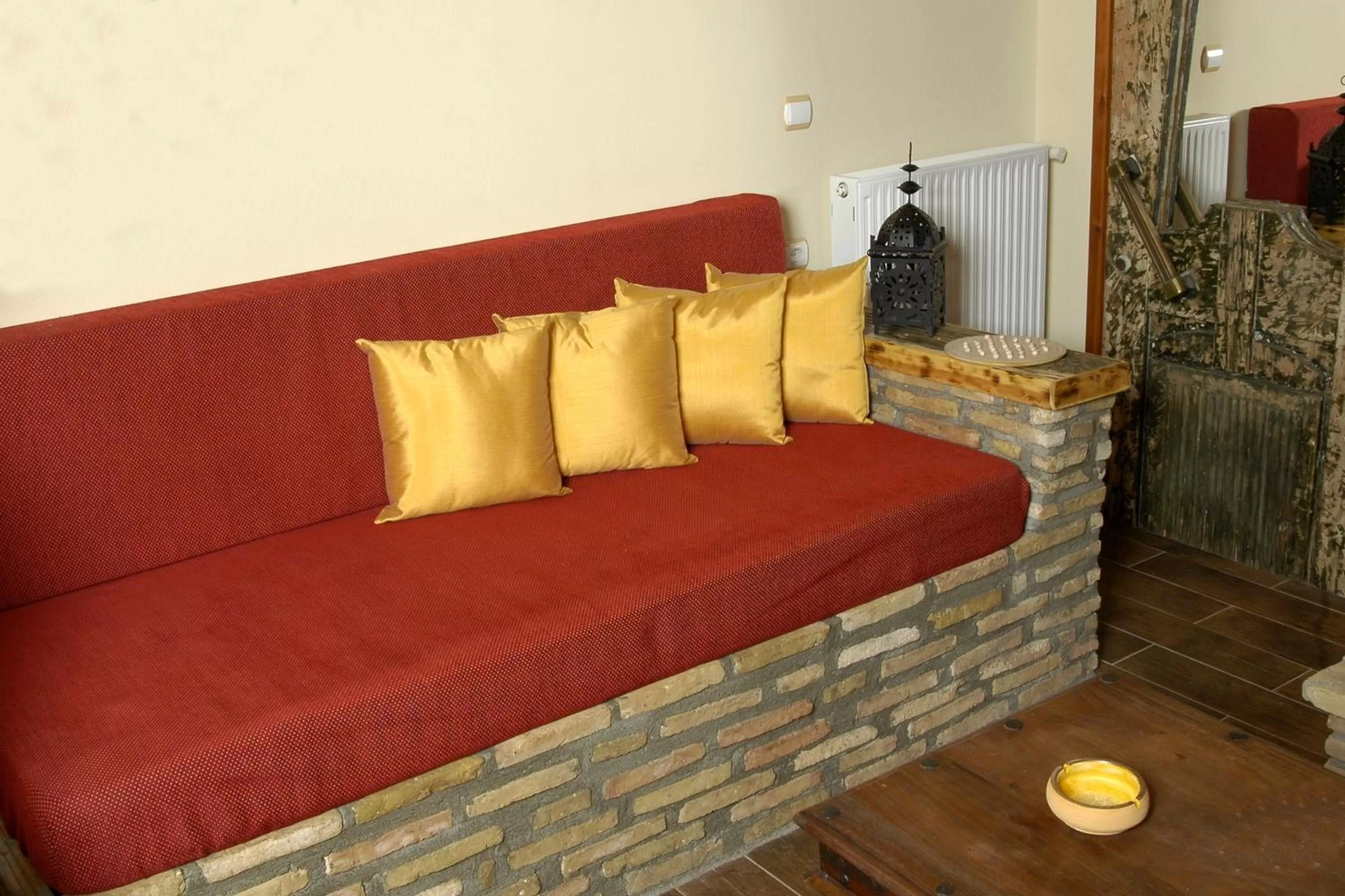 Living room in Filoxenia Studios