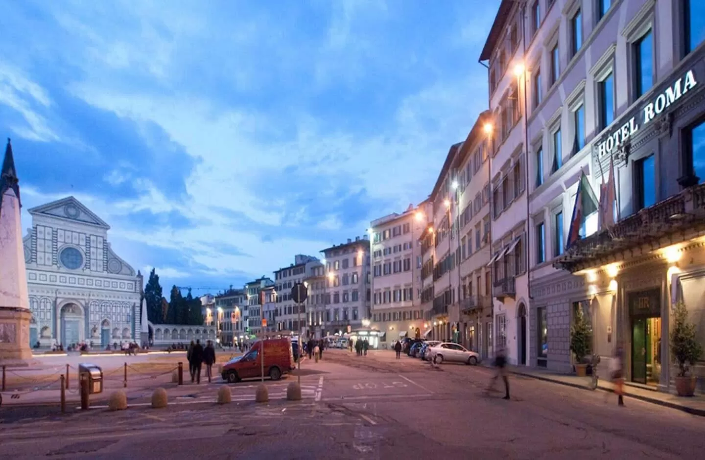 Property building in Hotel Roma