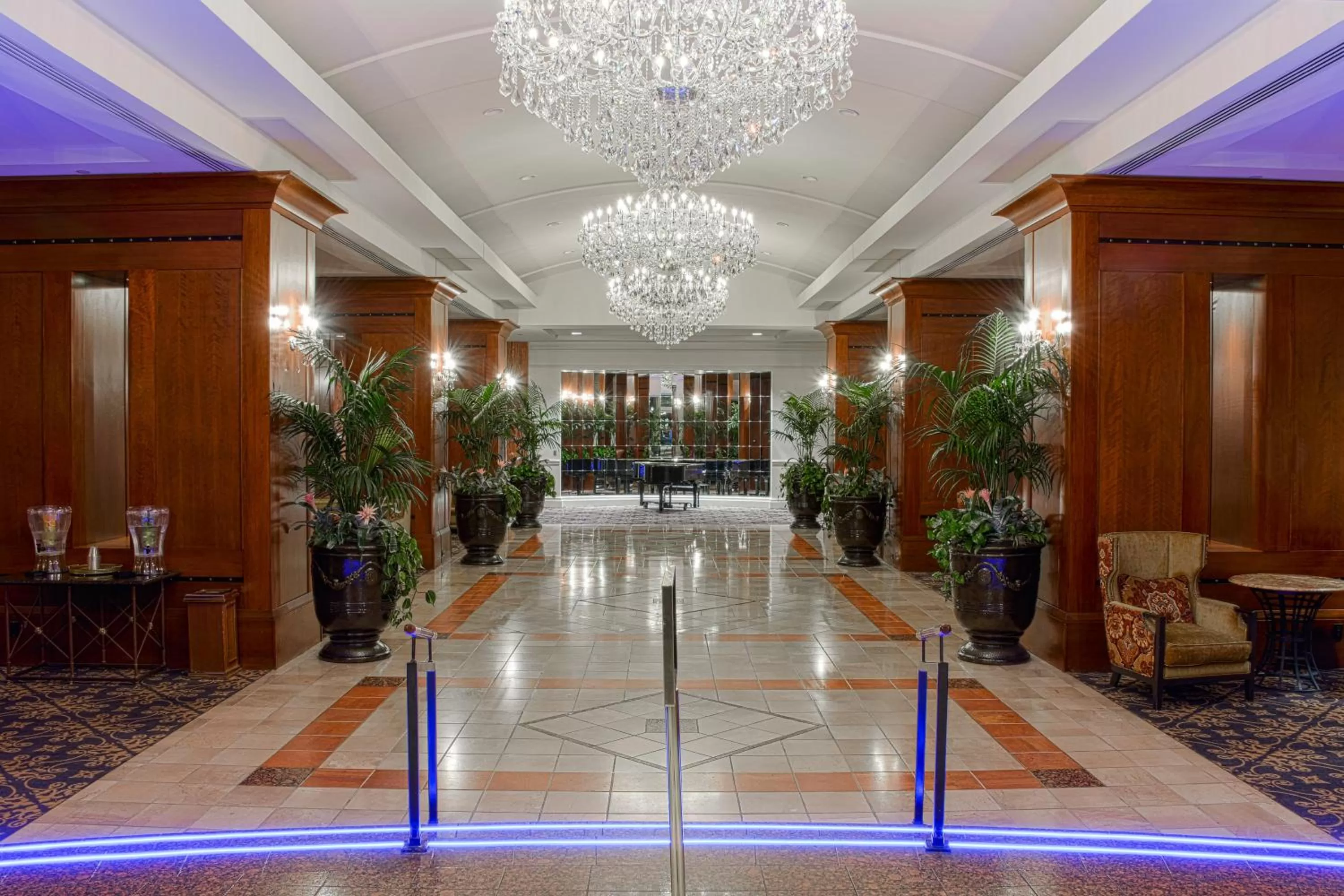 Lobby or reception in The Antlers, a Wyndham Hotel