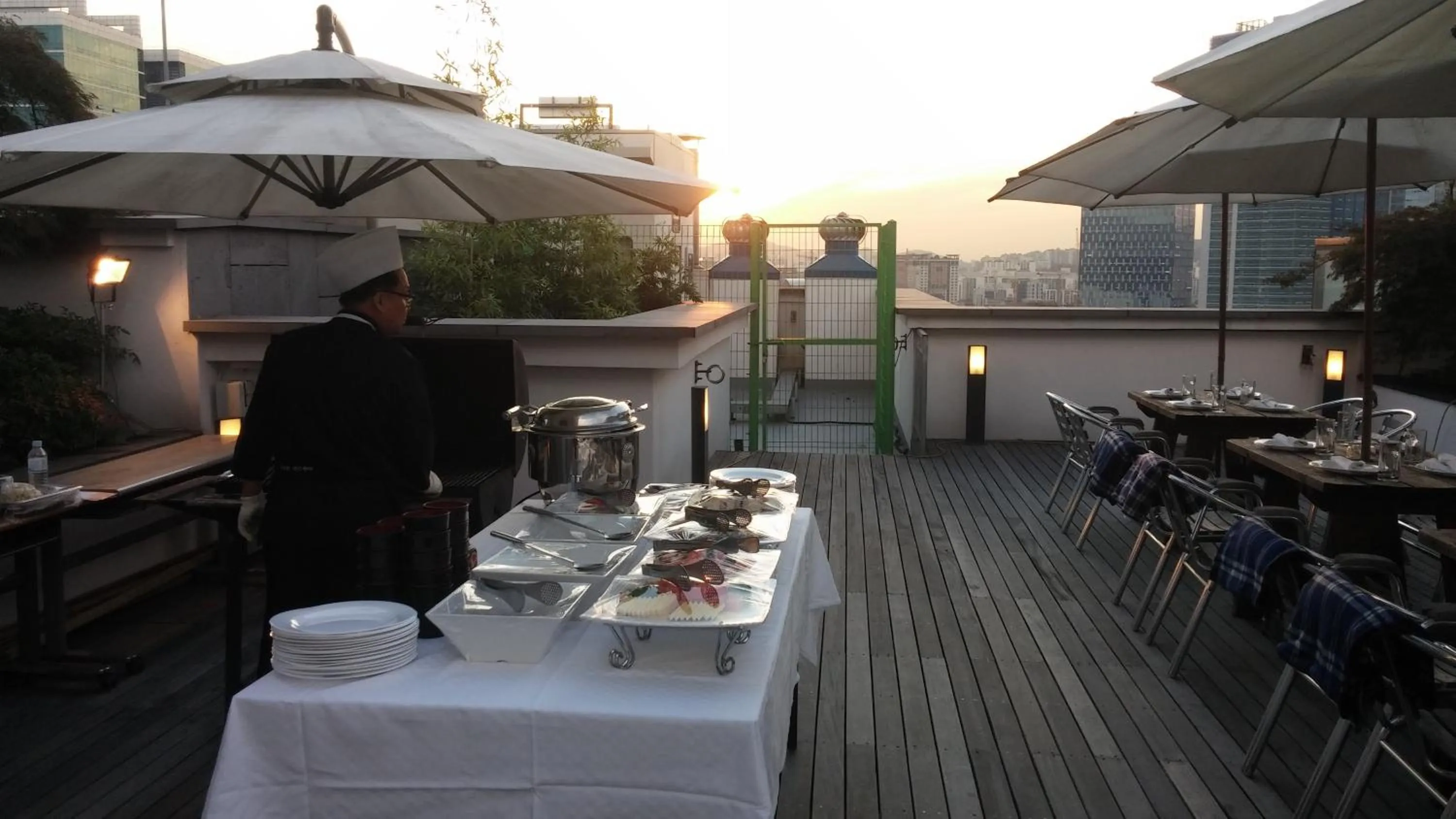 Balcony/Terrace in Urban Boutique Hotel